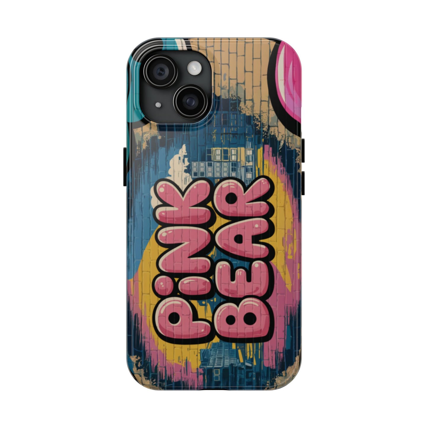 Pink Bear Tough Phone Case