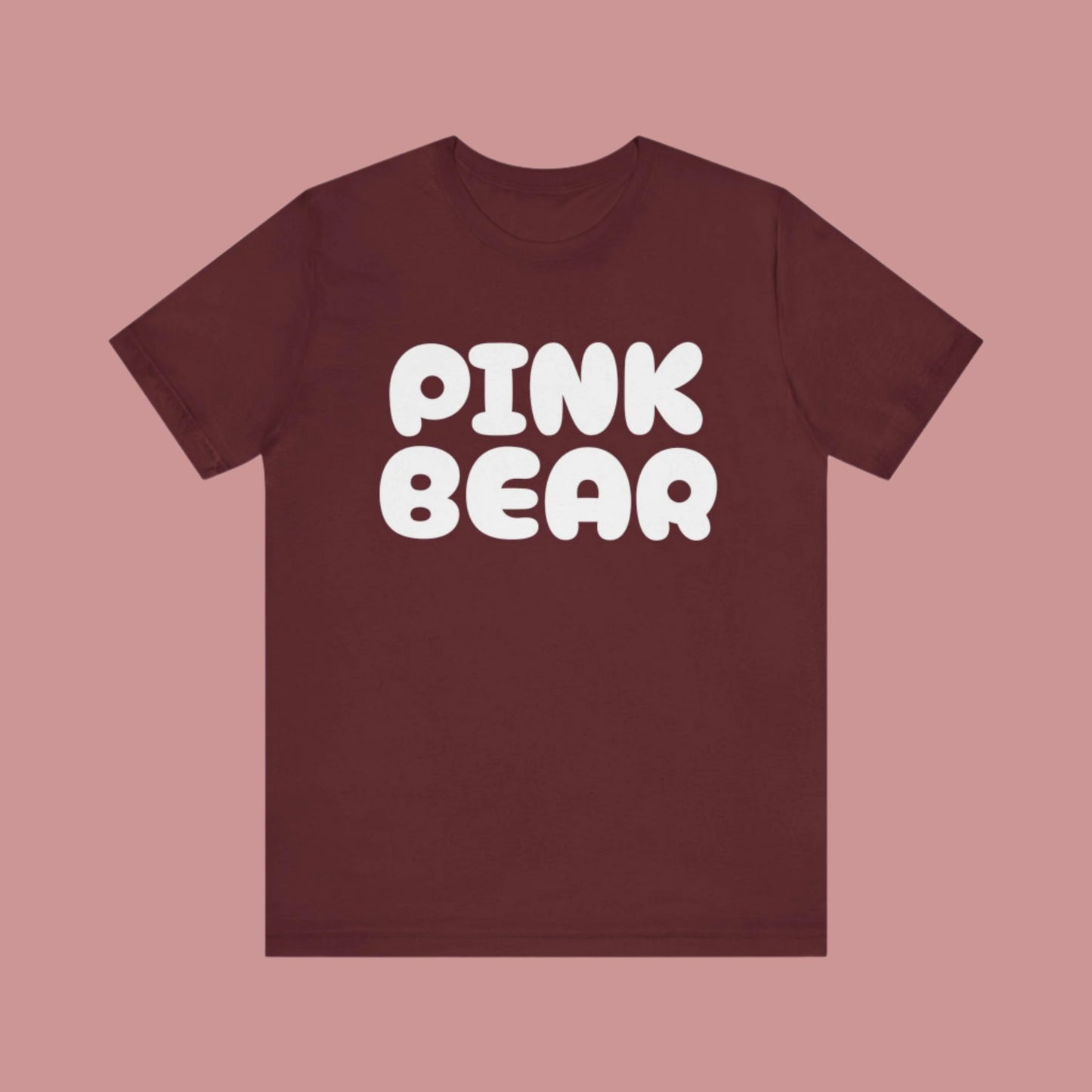Jersey Short Sleeve PinkBear