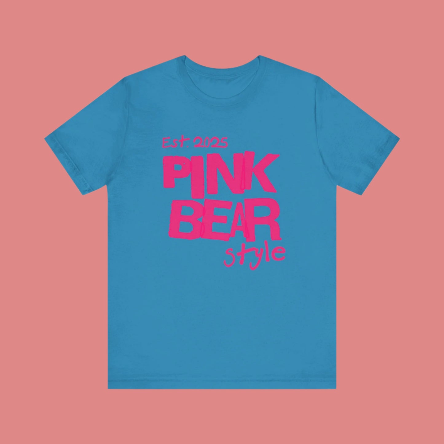 Jersey Short Sleeve PinkBear