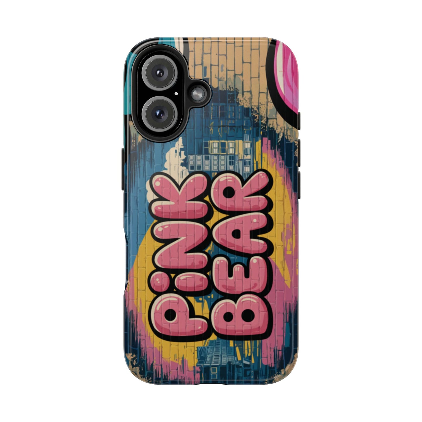 Pink Bear Tough Phone Case