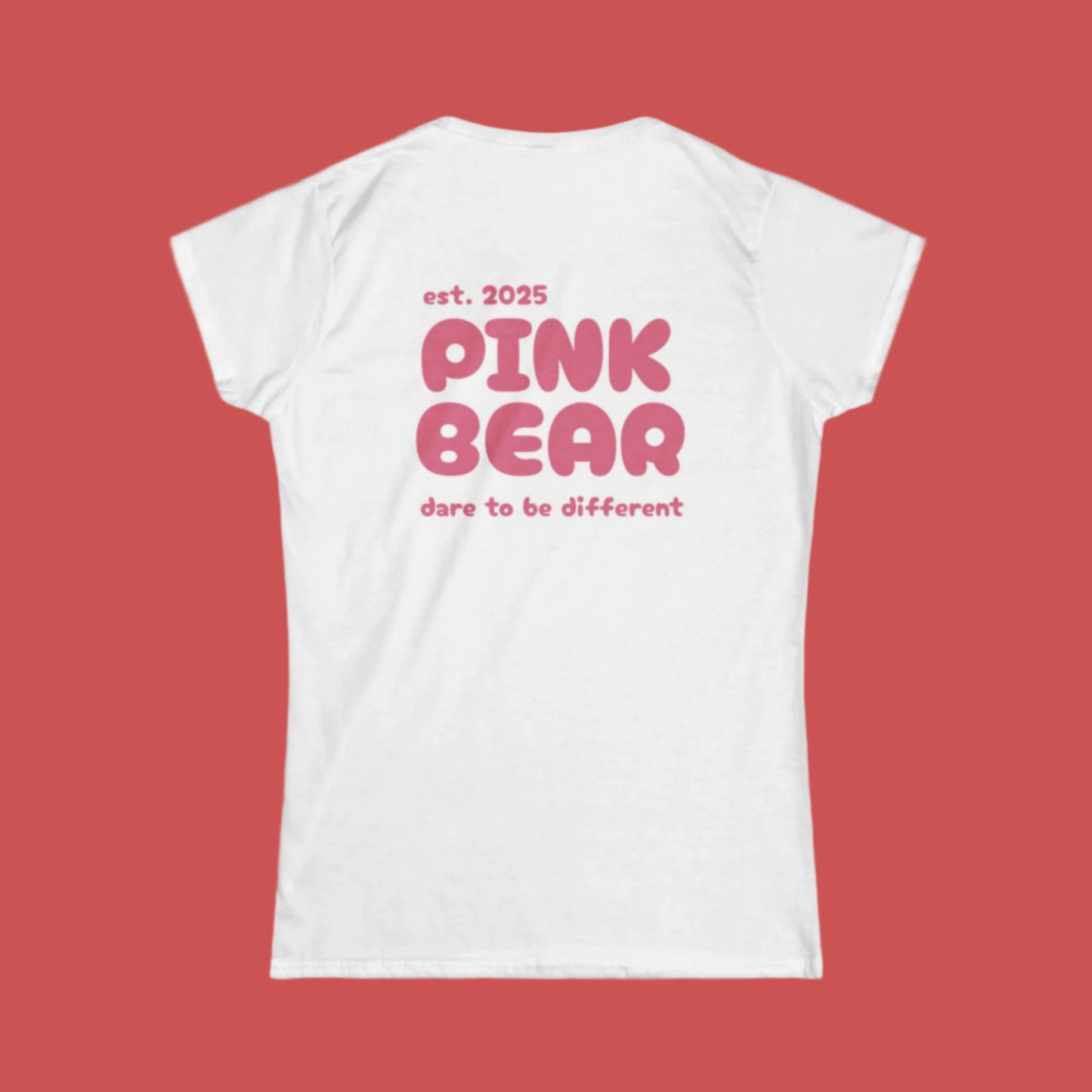 Softstyle Tee PinkBear