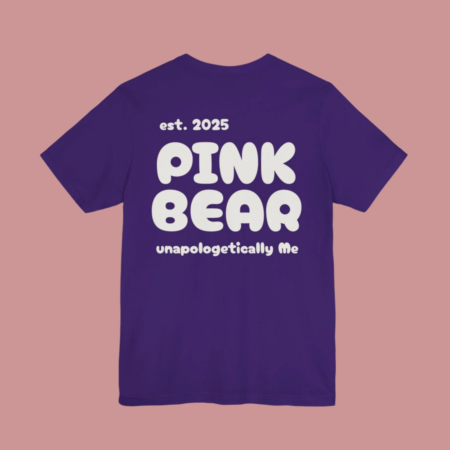 Jersey Short Sleeve PinkBear