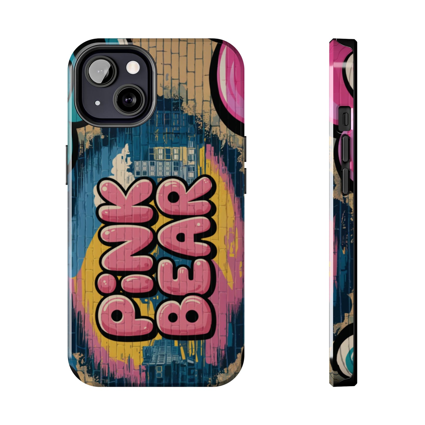 Pink Bear Tough Phone Case