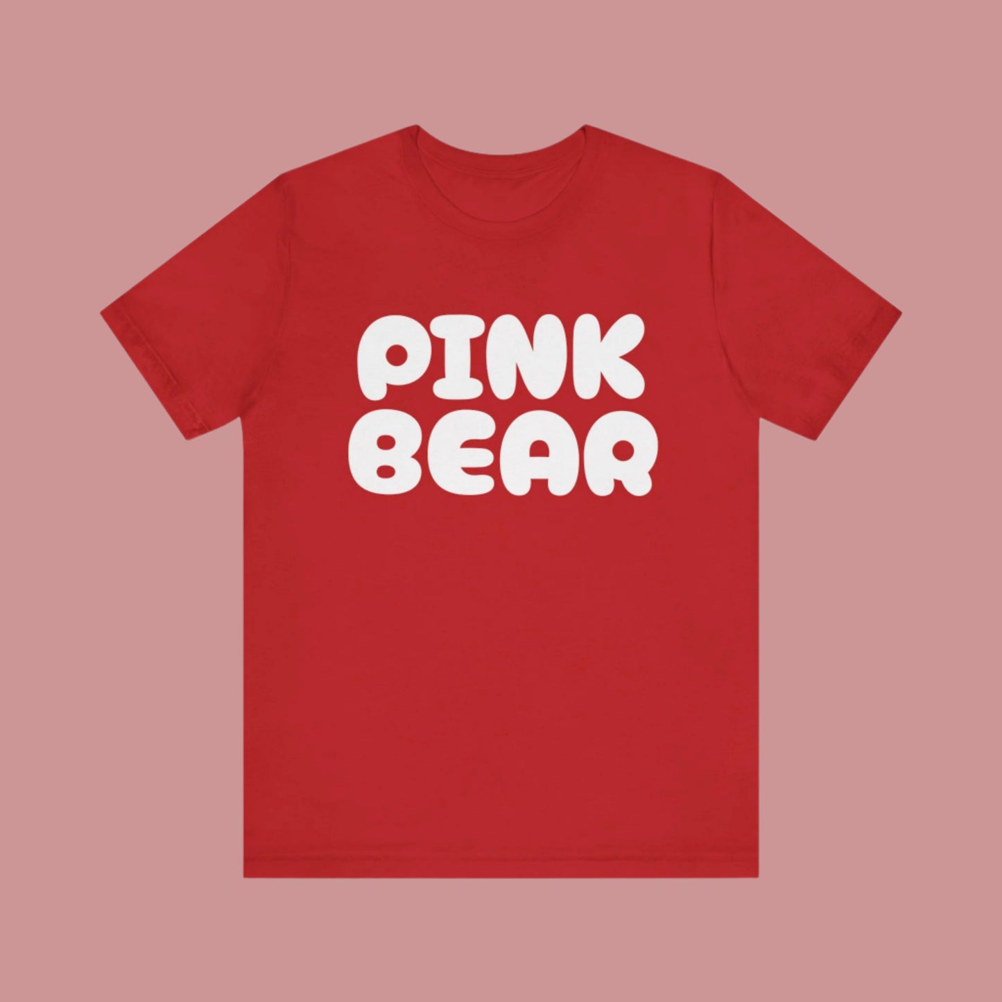 Jersey Short Sleeve PinkBear