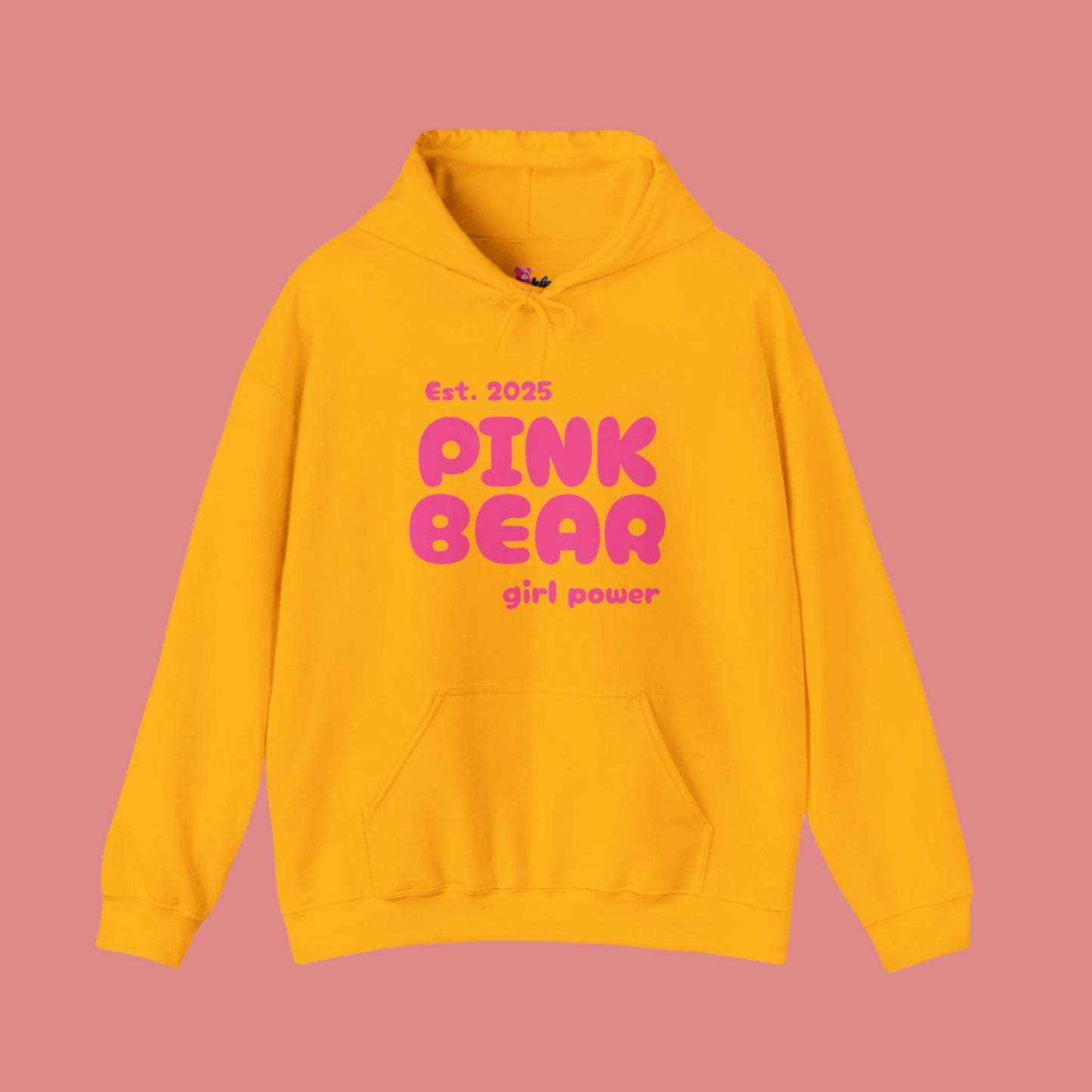 Heavy Blend Hoodie PinkBear