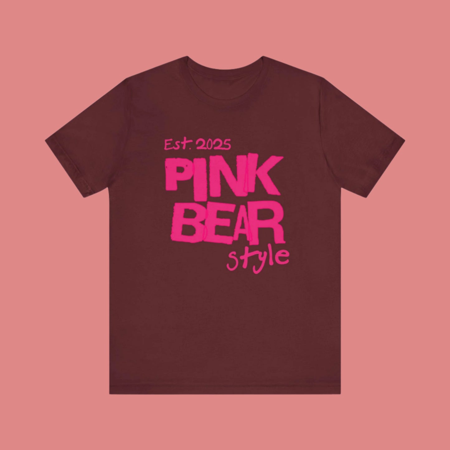 Jersey Short Sleeve PinkBear