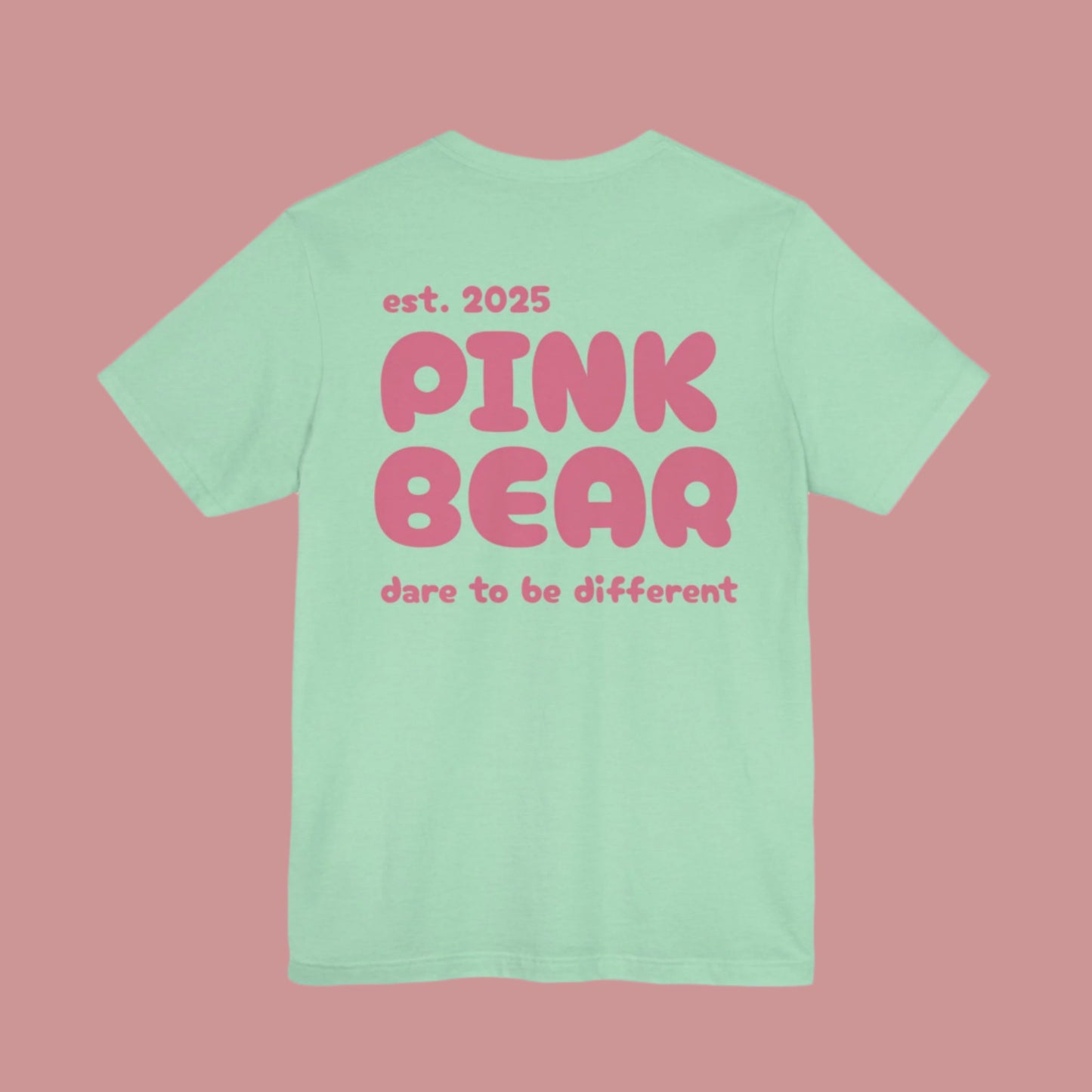 Jersey Short Sleeve PinkBear