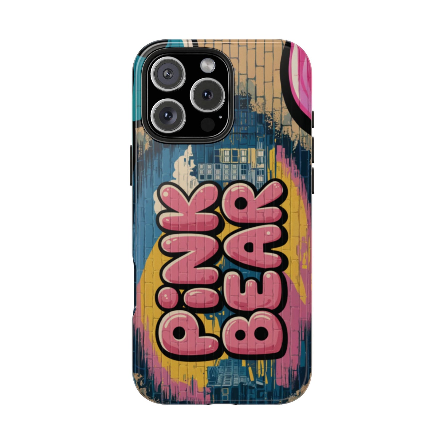 Pink Bear Tough Phone Case