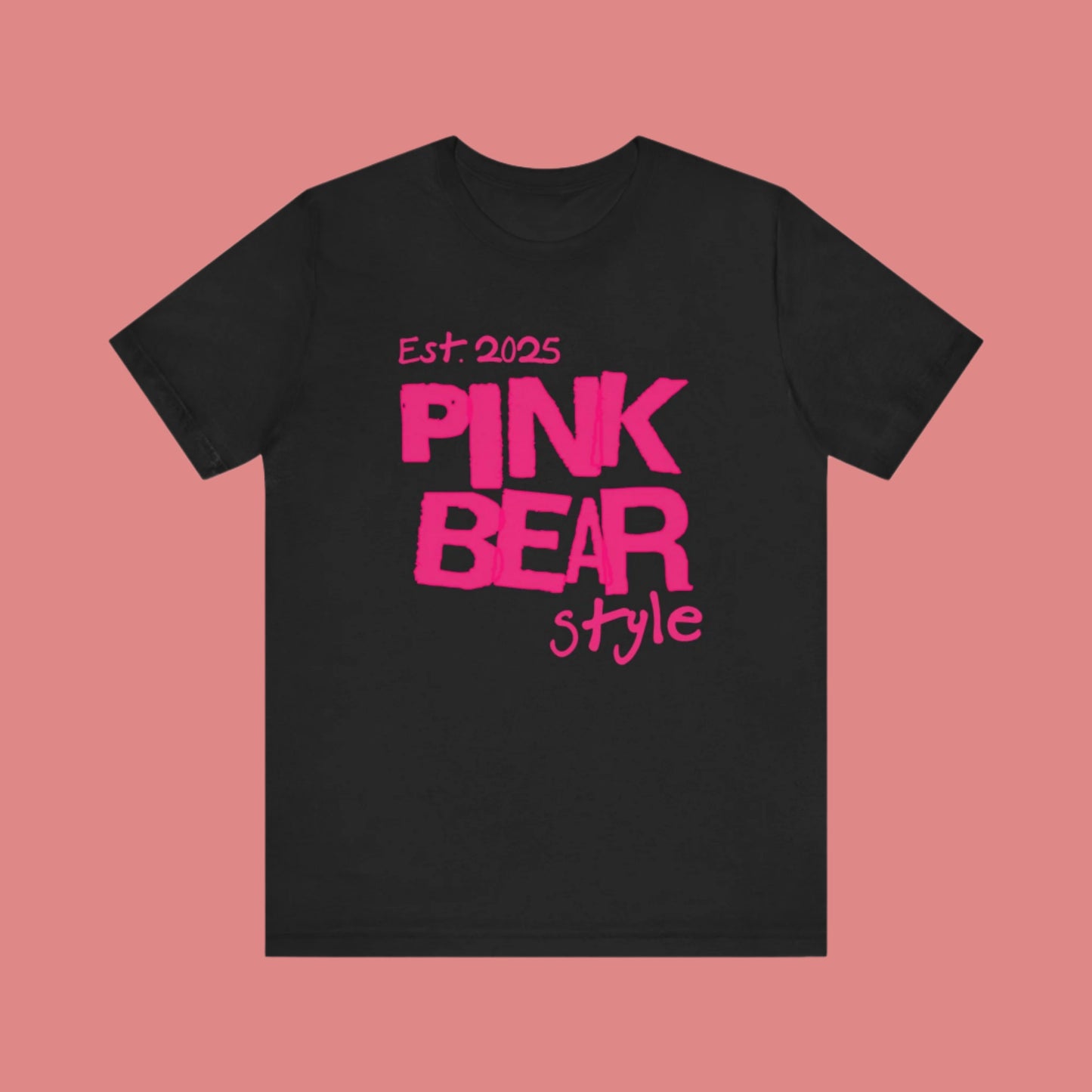 Jersey Short Sleeve PinkBear