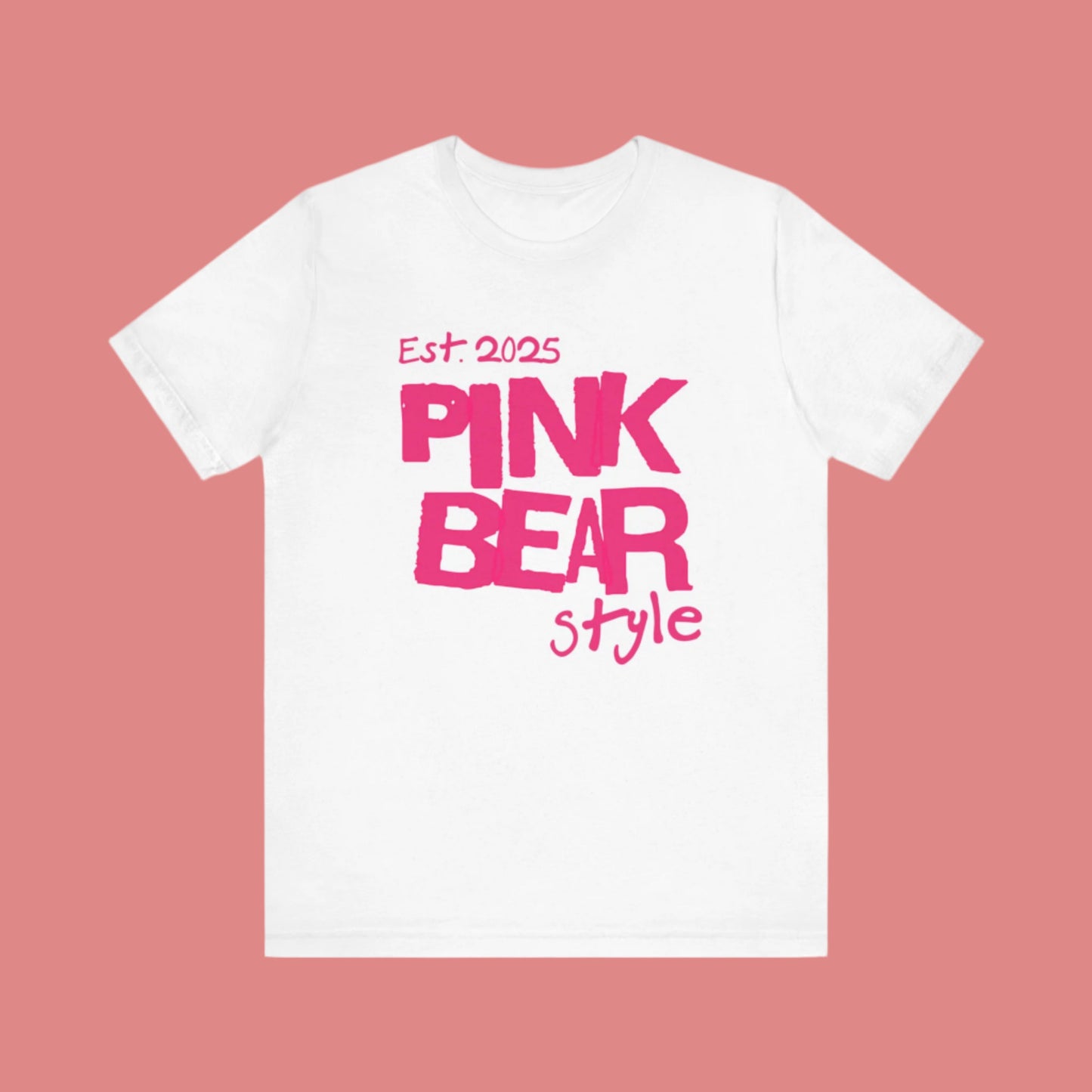 Jersey Short Sleeve PinkBear