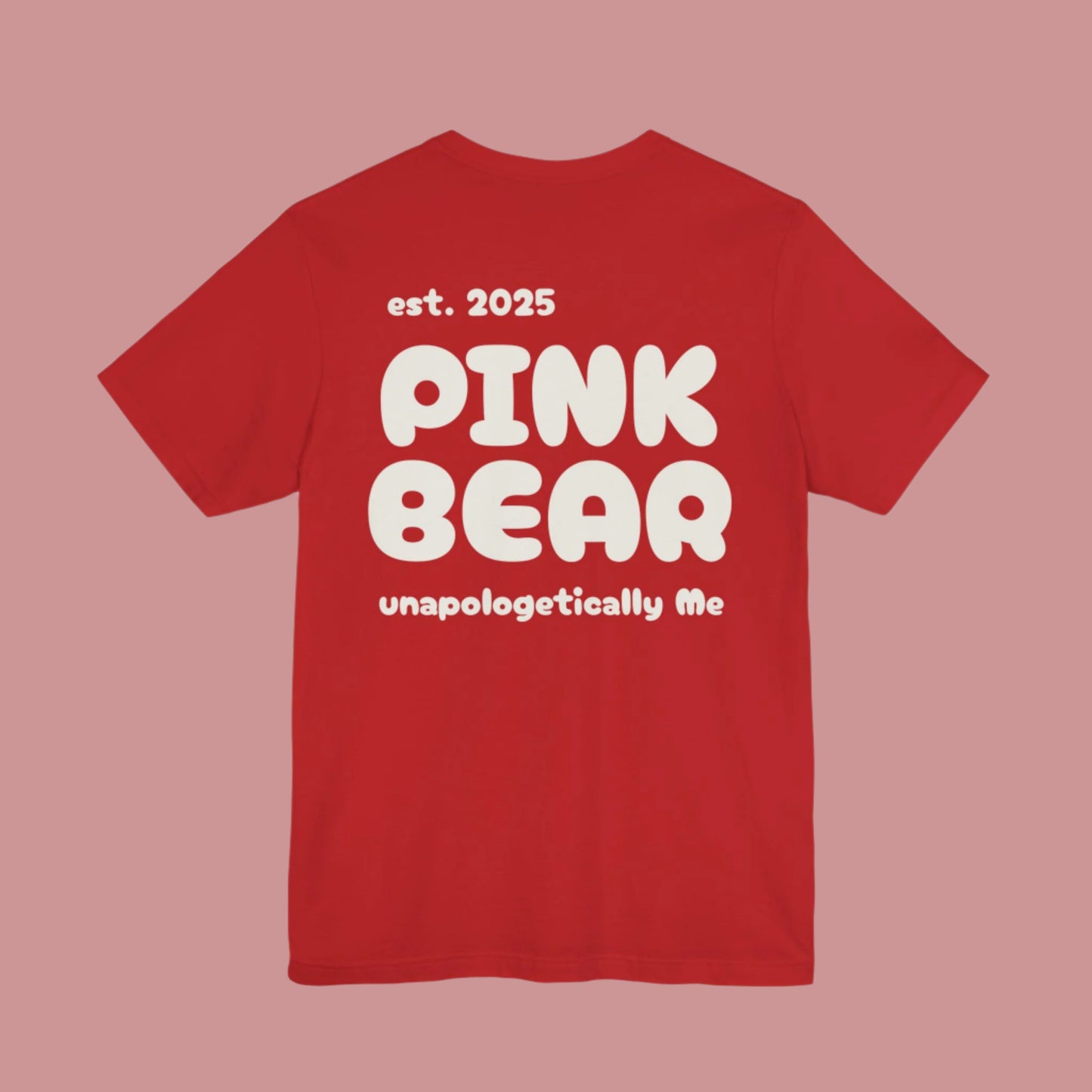 Jersey Short Sleeve PinkBear