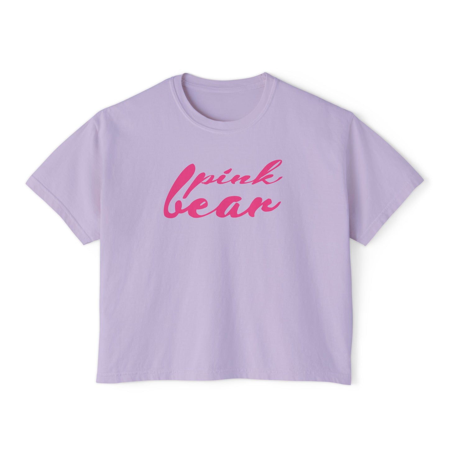 Boxy Tee - PinkBear