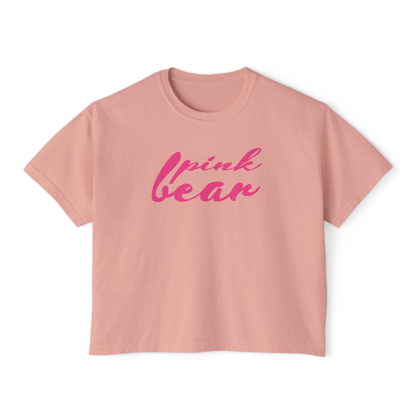 Boxy Tee - PinkBear