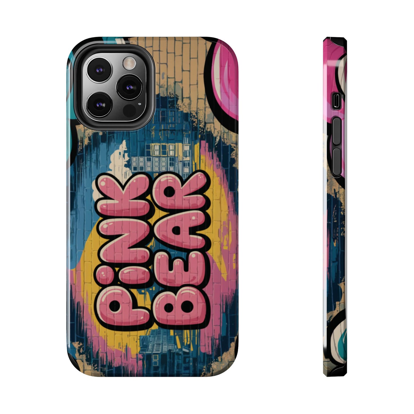 Pink Bear Tough Phone Case