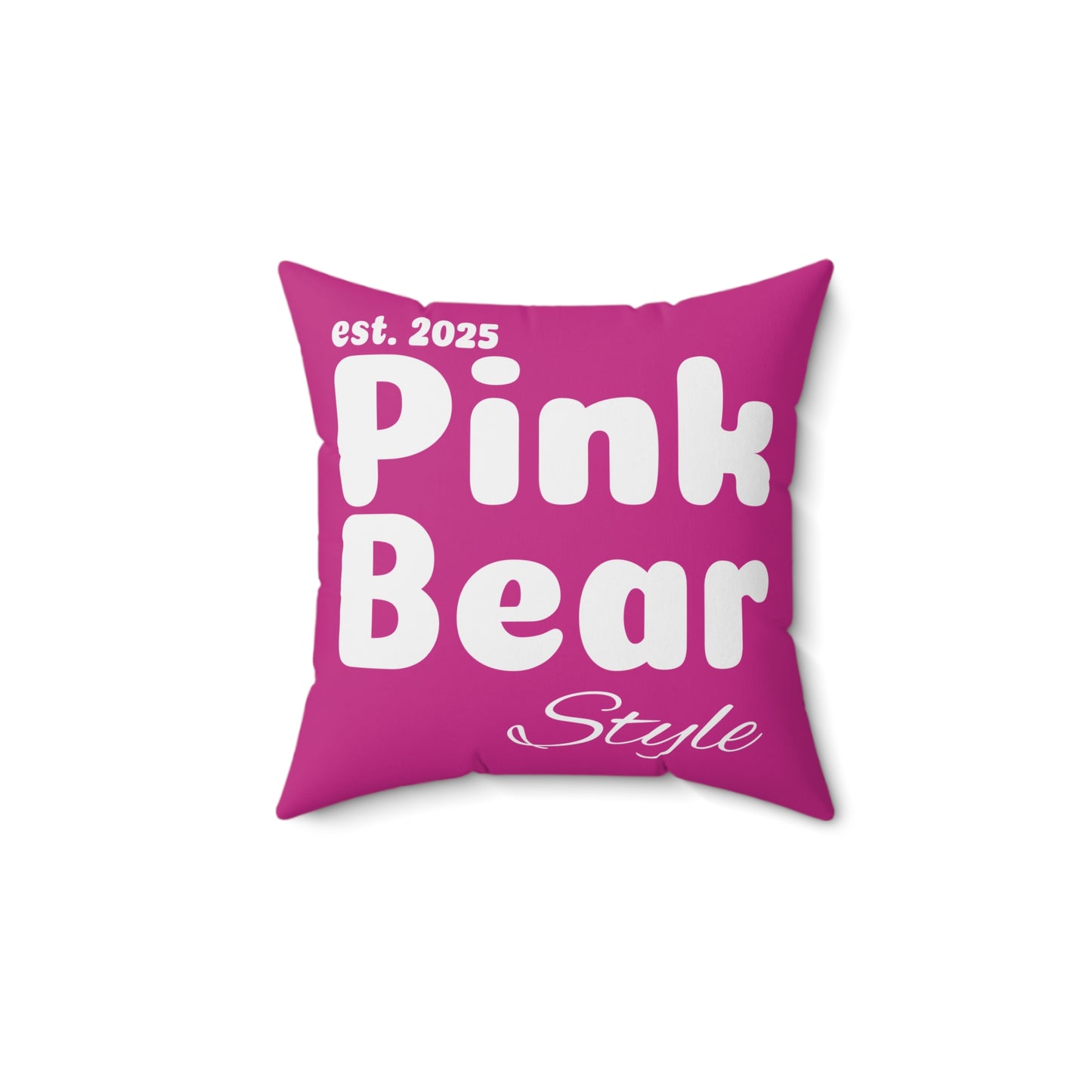 Pillow - Cute me! PinkBear Style Square Pillow