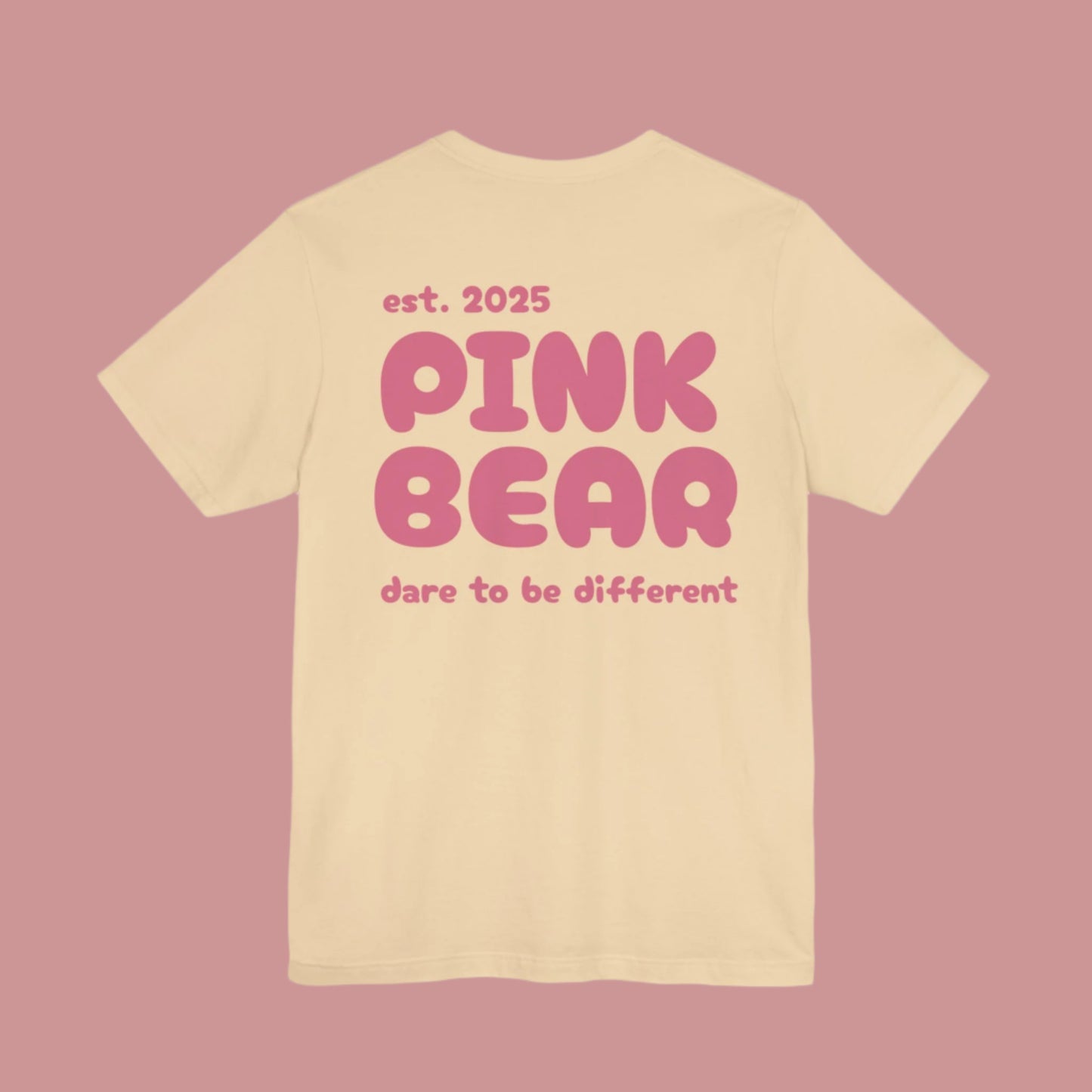Jersey Short Sleeve PinkBear
