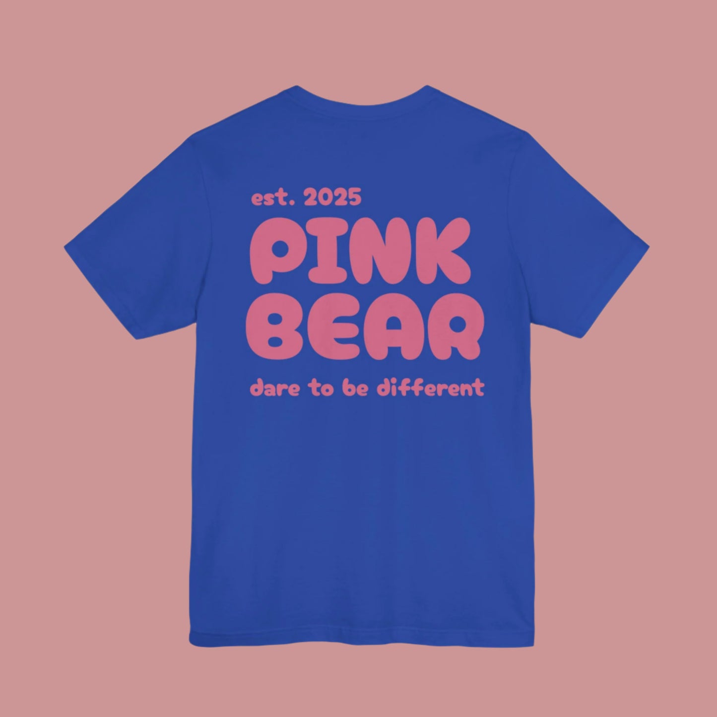 Jersey Short Sleeve PinkBear