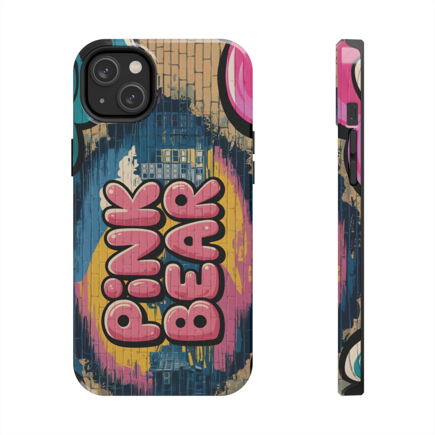 Pink Bear Tough Phone Case