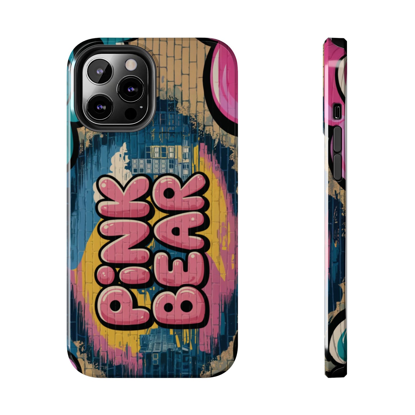 Pink Bear Tough Phone Case