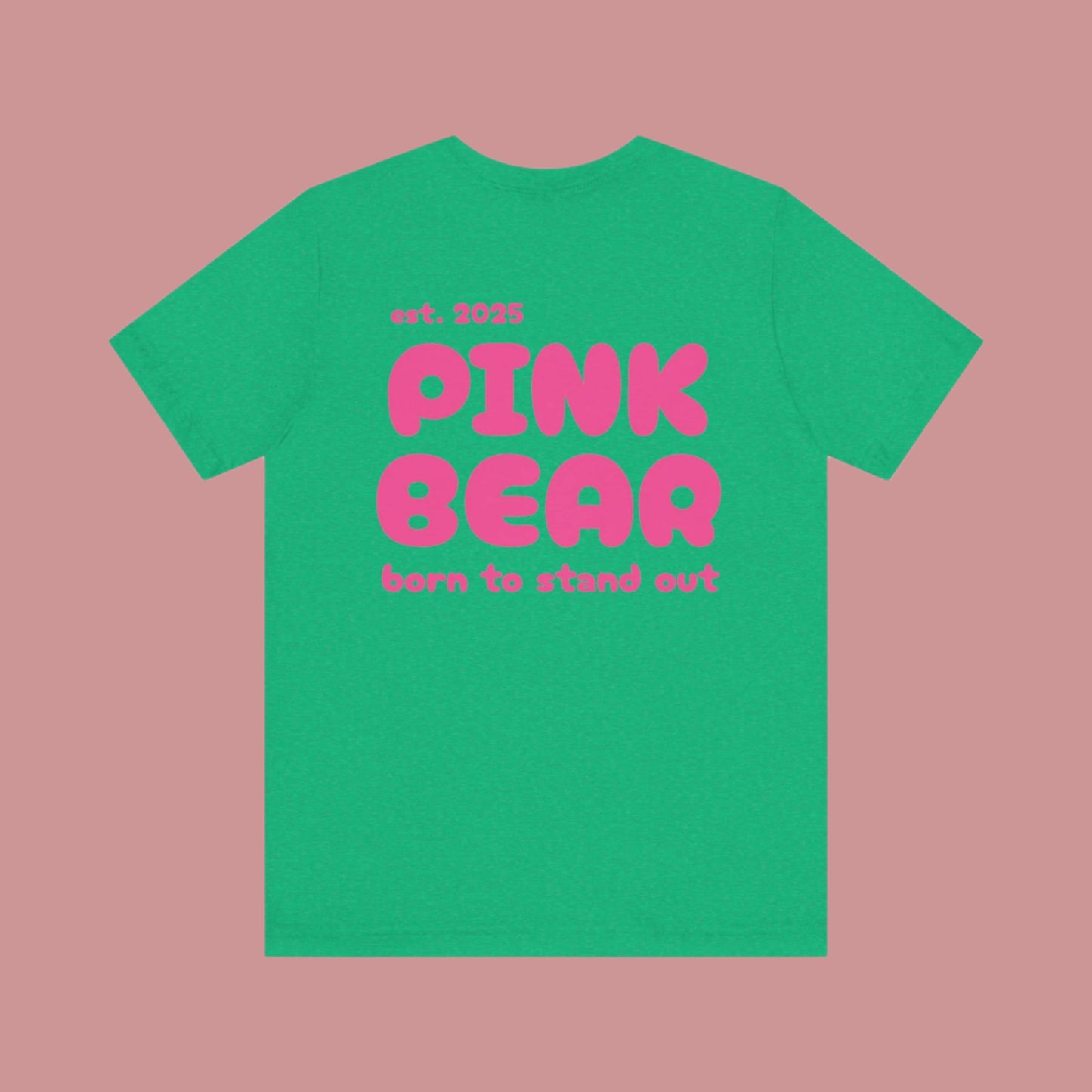 Jersey Short Sleeve PinkBear