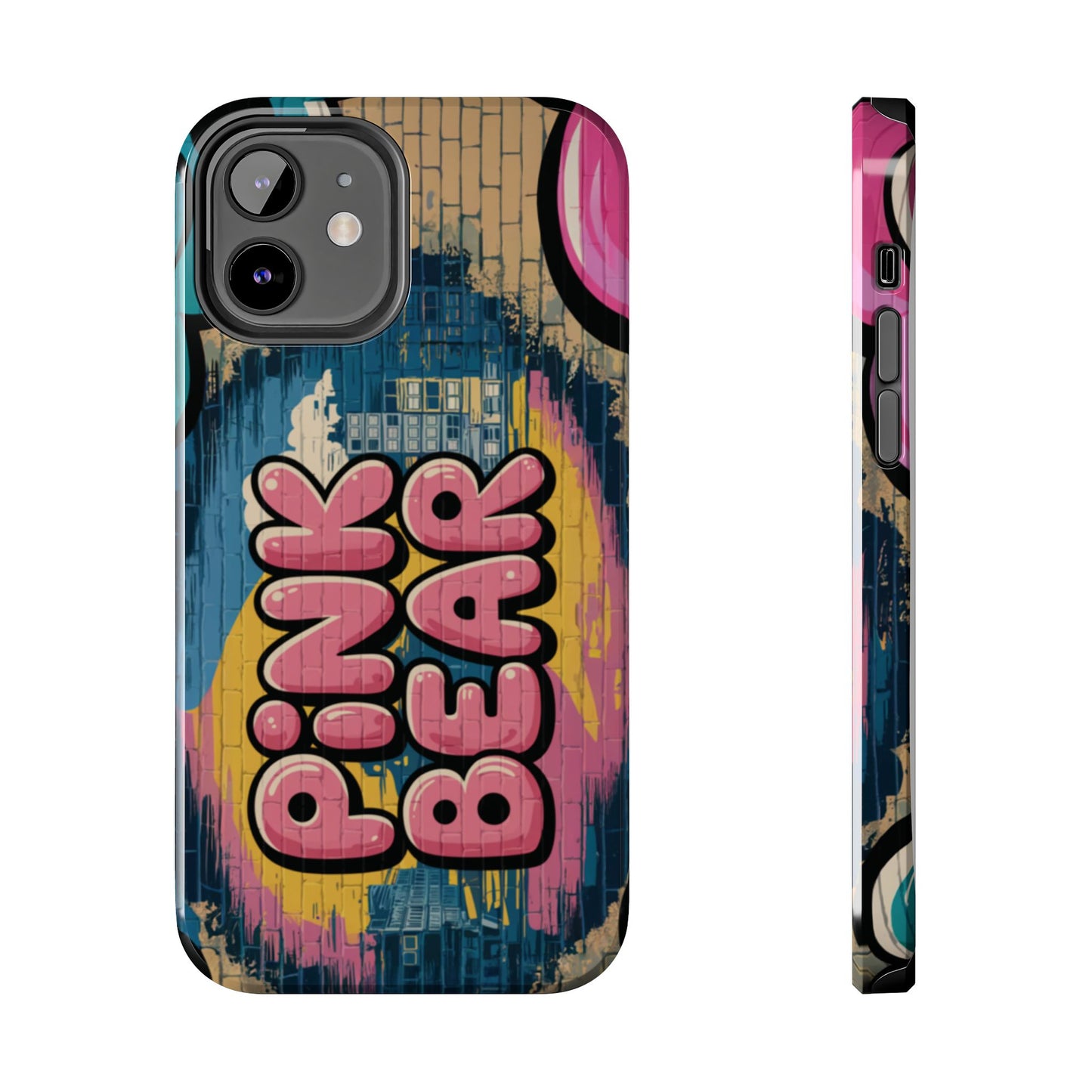 Pink Bear Tough Phone Case