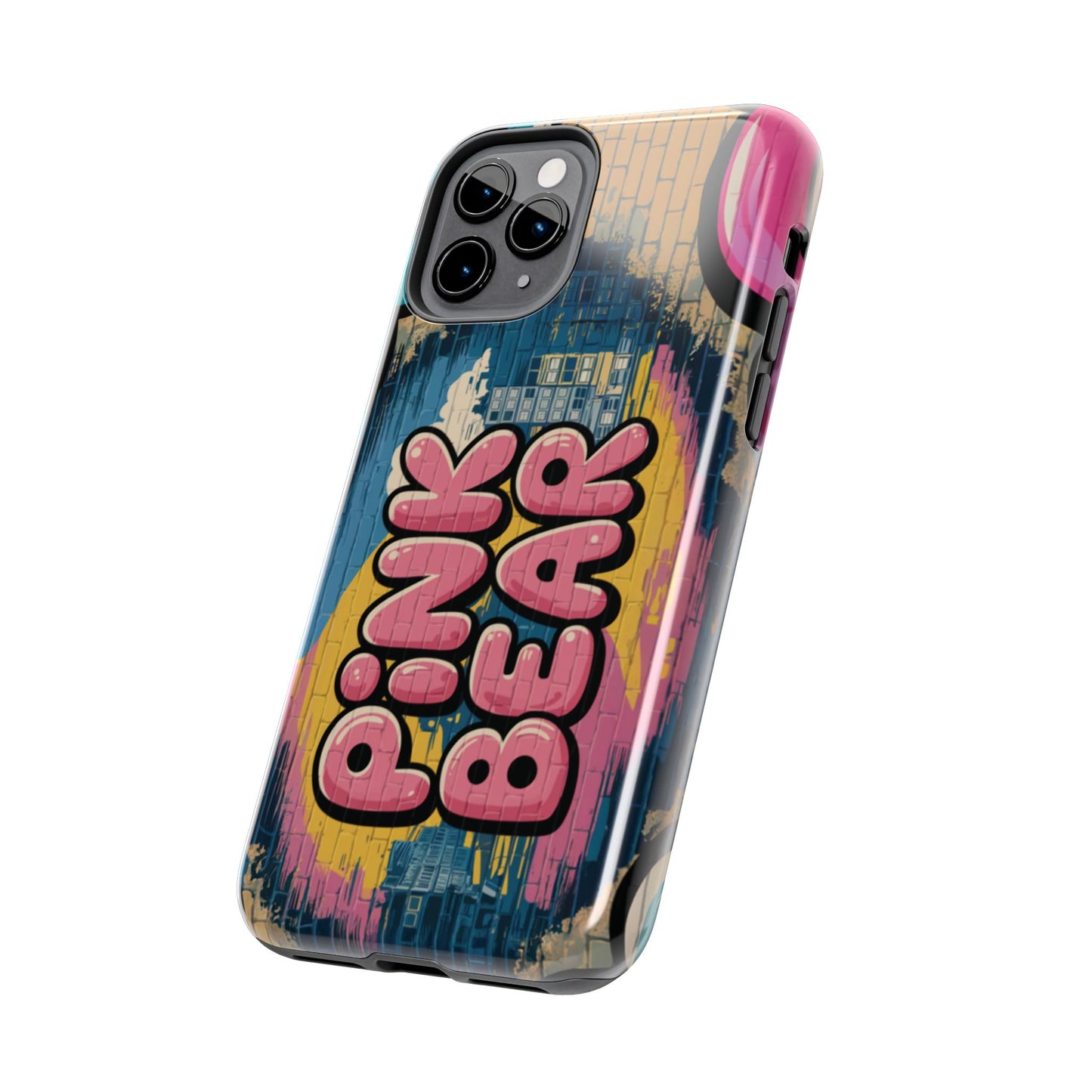Pink Bear Tough Phone Case