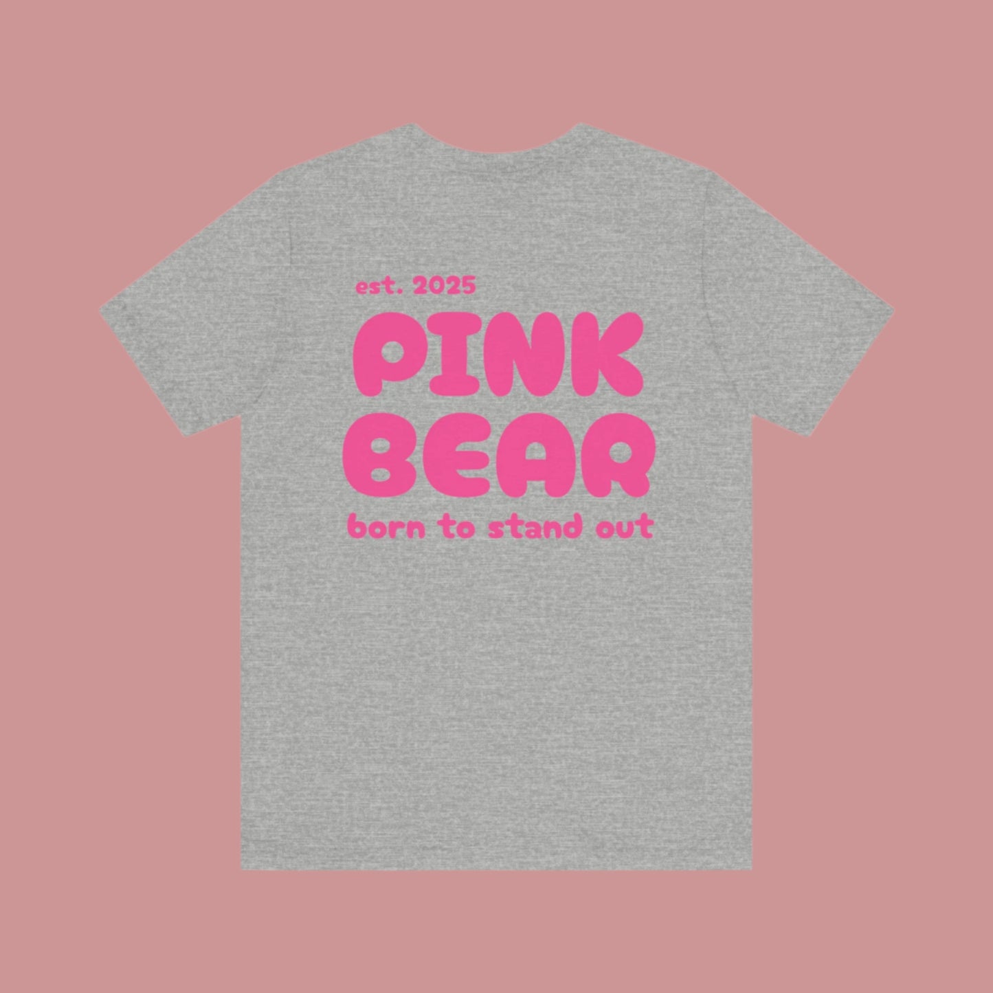 Jersey Short Sleeve PinkBear