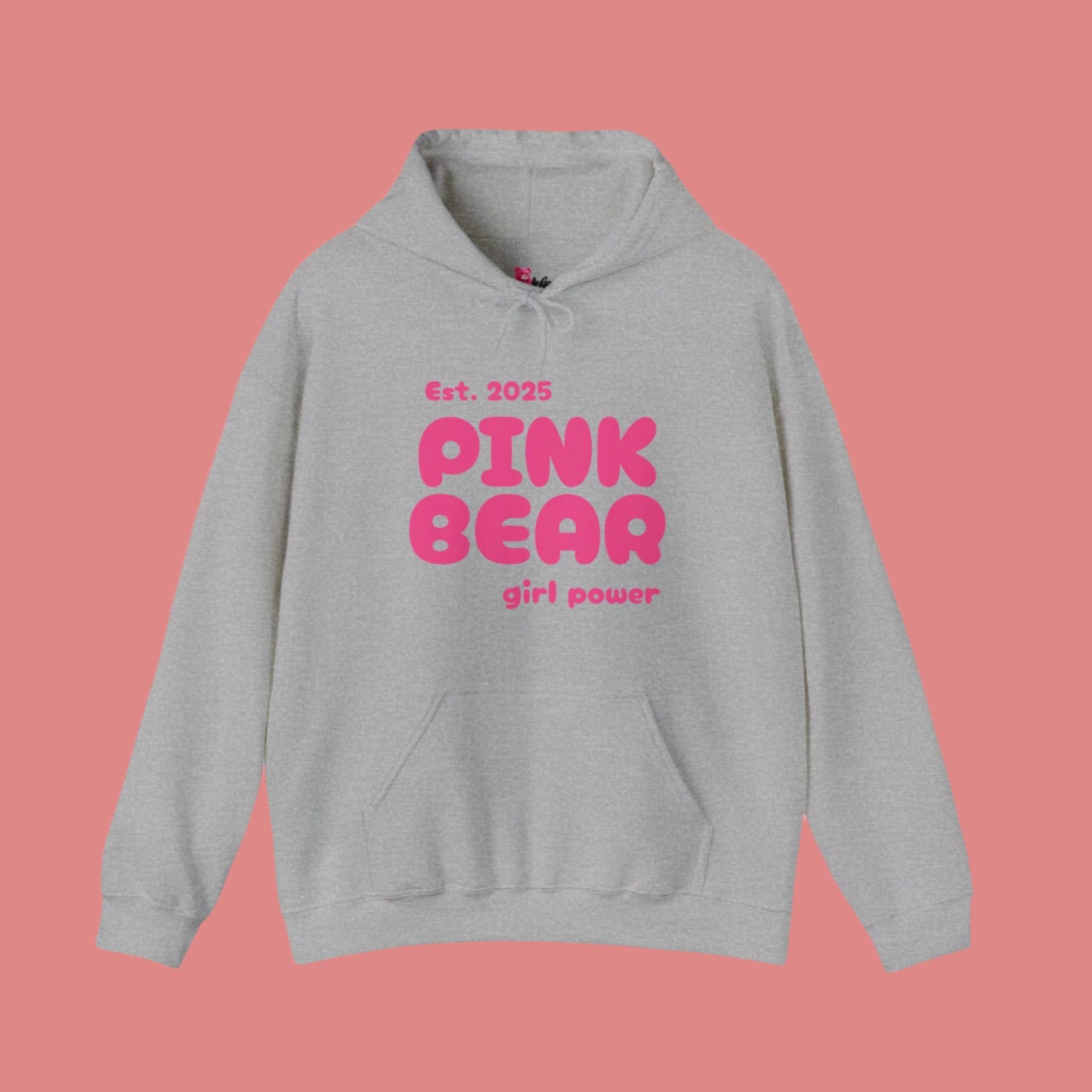 Heavy Blend Hoodie PinkBear