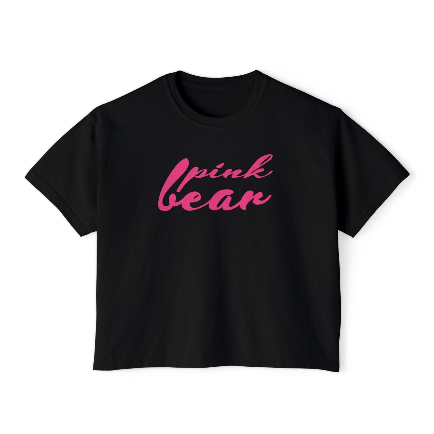 Boxy Tee - PinkBear