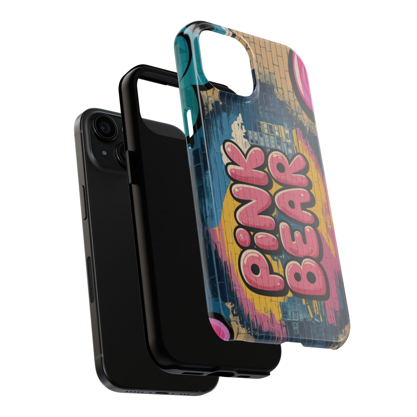 Pink Bear Tough Phone Case