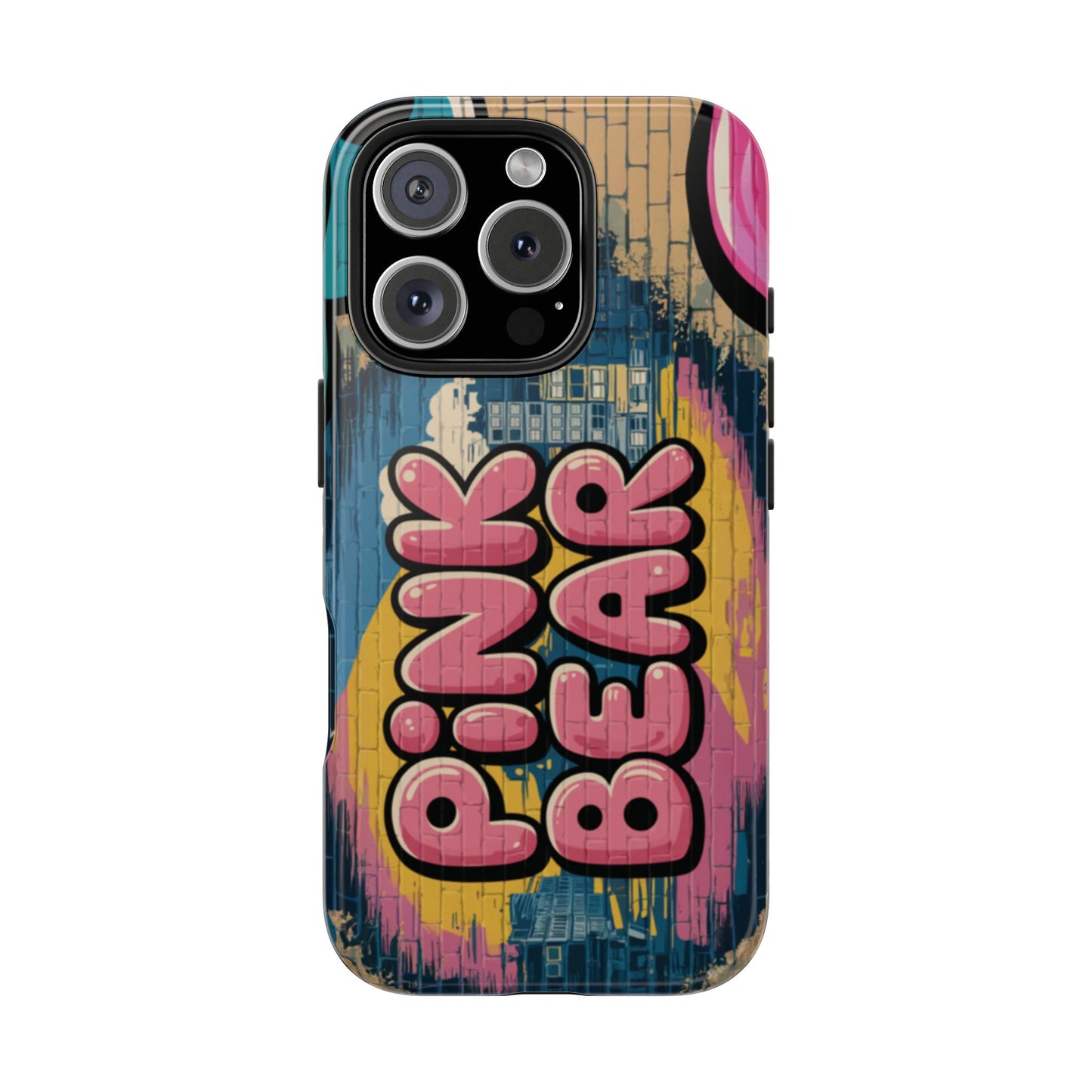 Pink Bear Tough Phone Case