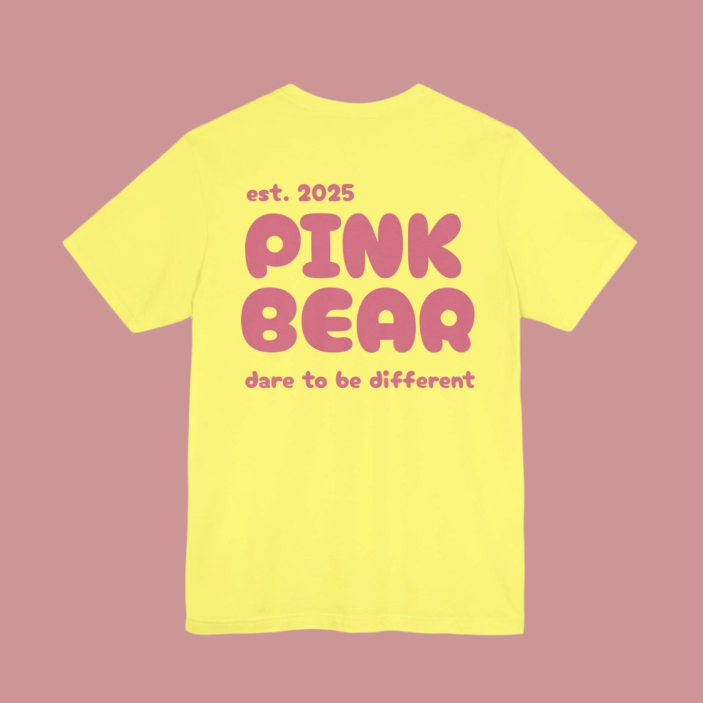 Jersey Short Sleeve PinkBear