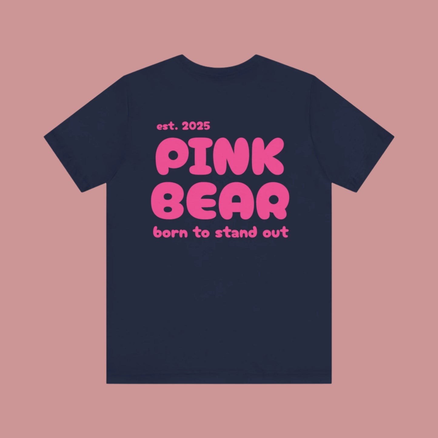 Jersey Short Sleeve PinkBear