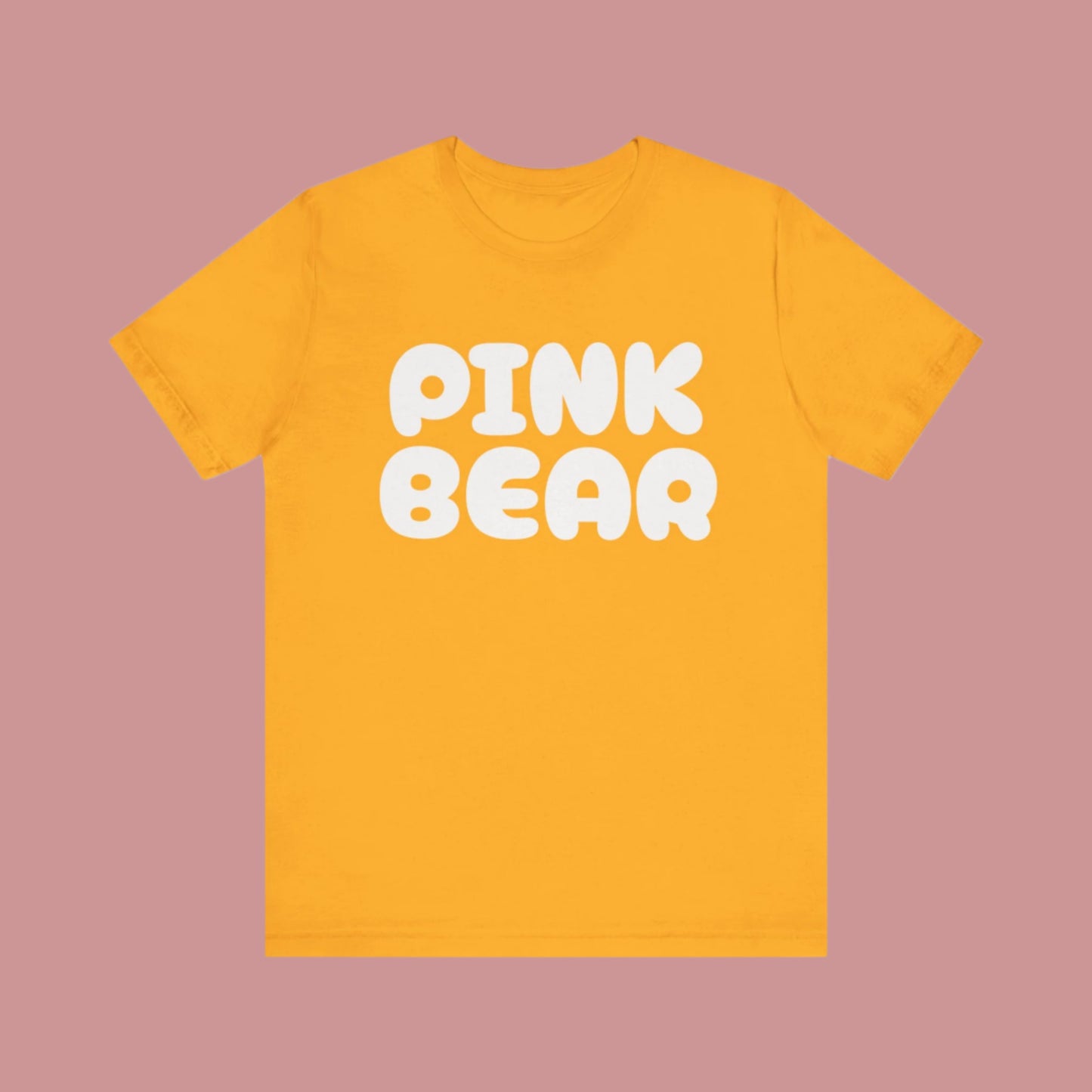 Jersey Short Sleeve PinkBear