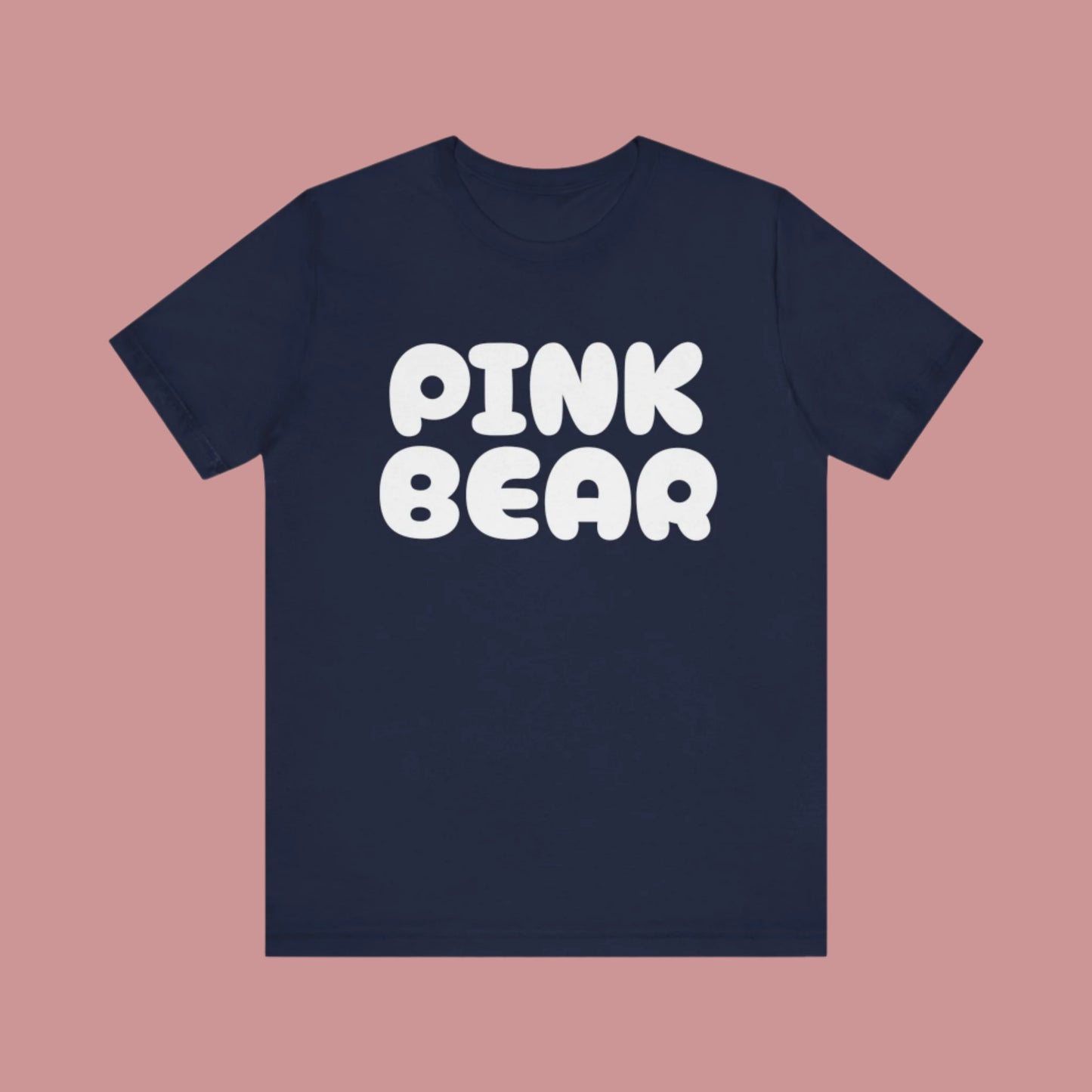 Jersey Short Sleeve PinkBear