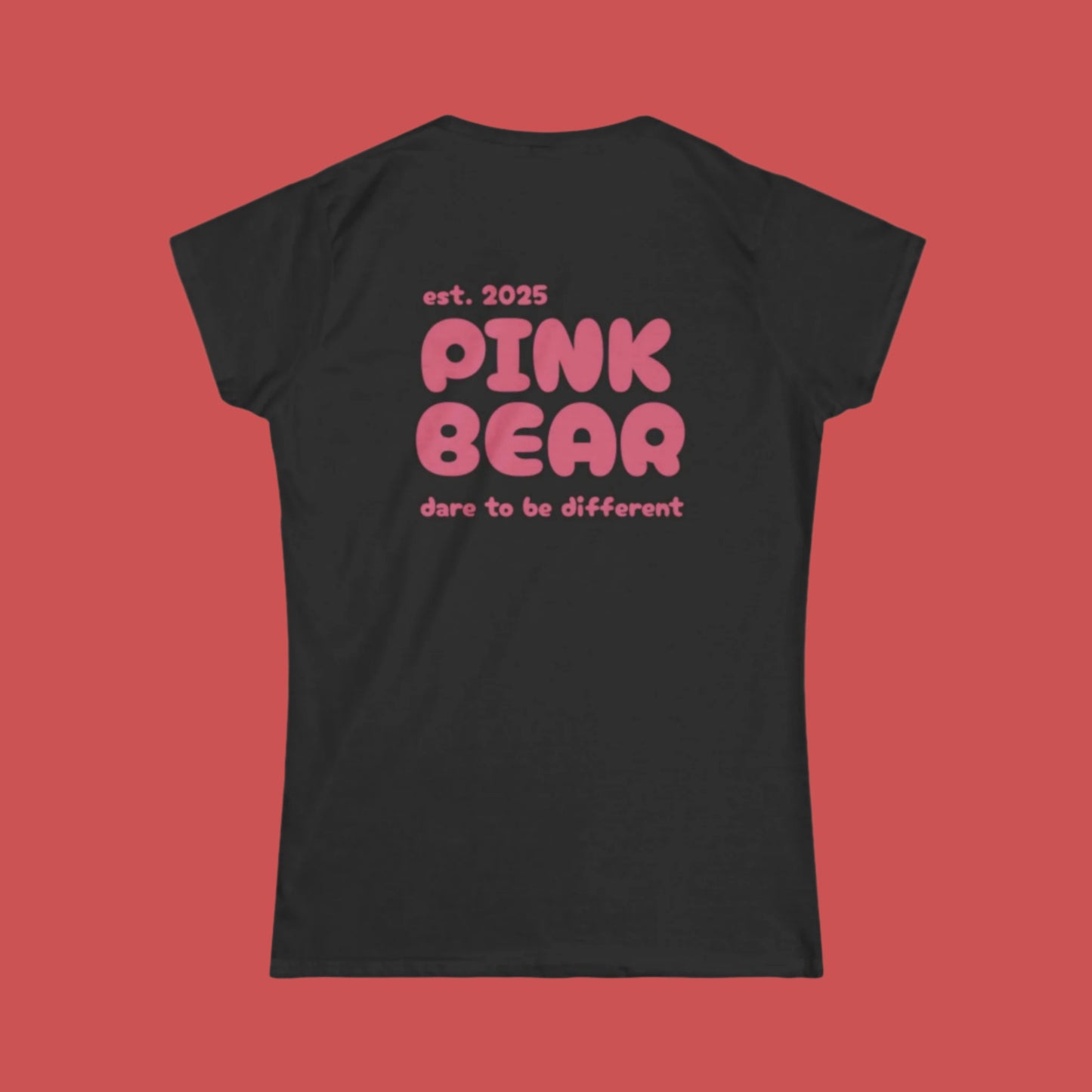 Softstyle Tee PinkBear