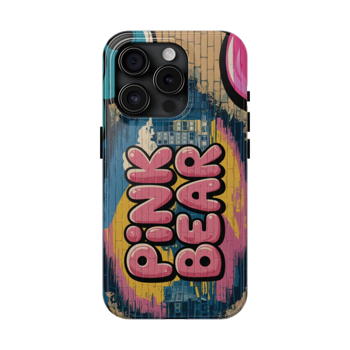 Pink Bear Tough Phone Case