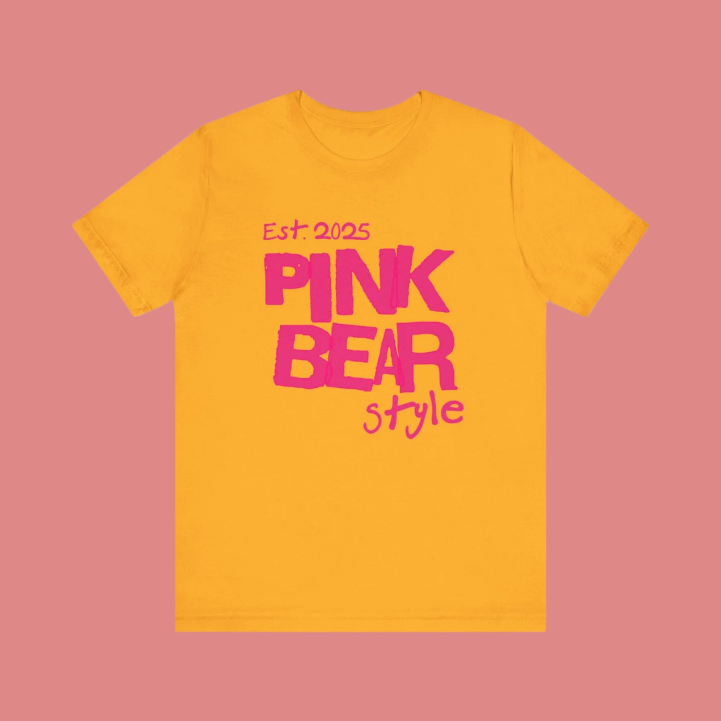 Jersey Short Sleeve PinkBear