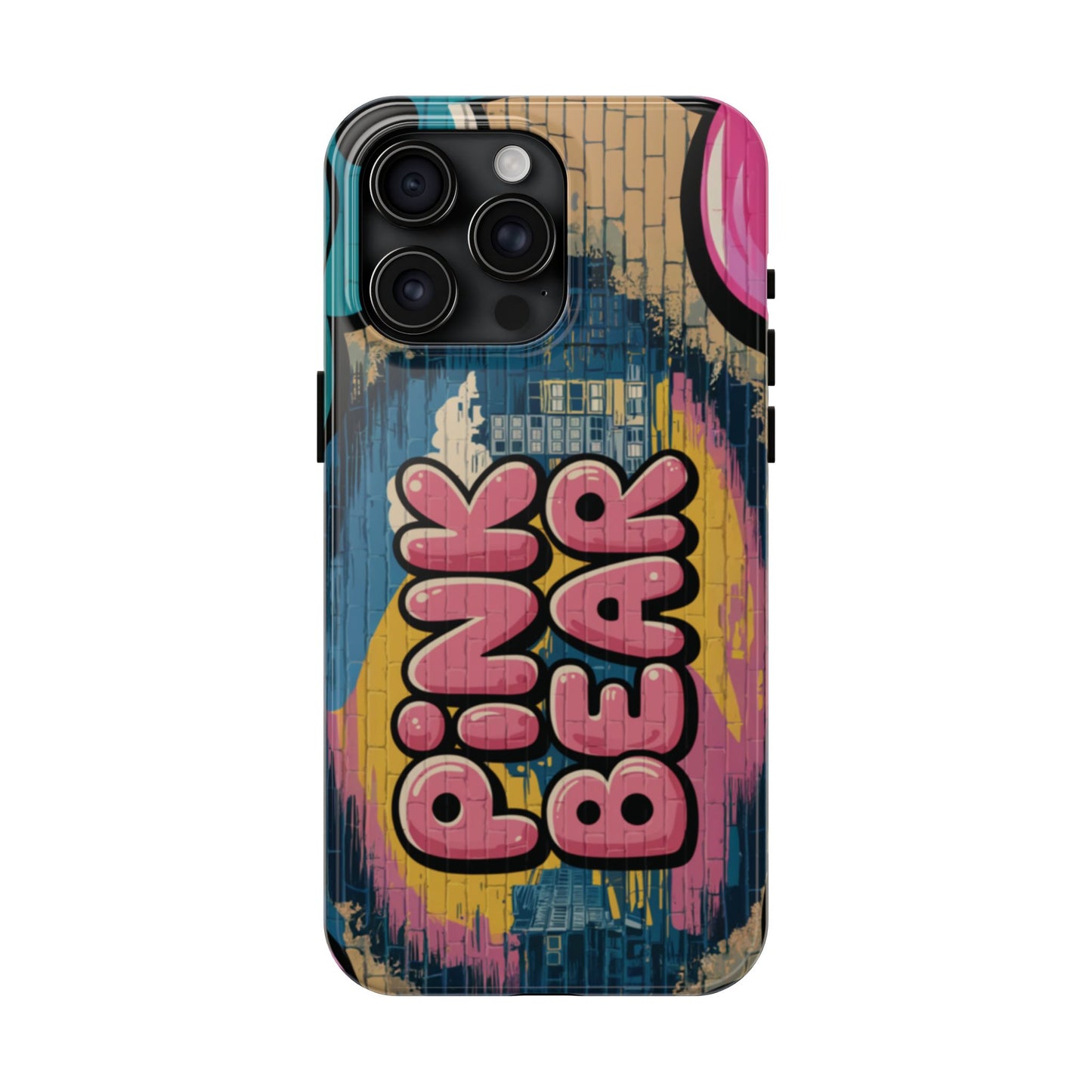 Pink Bear Tough Phone Case