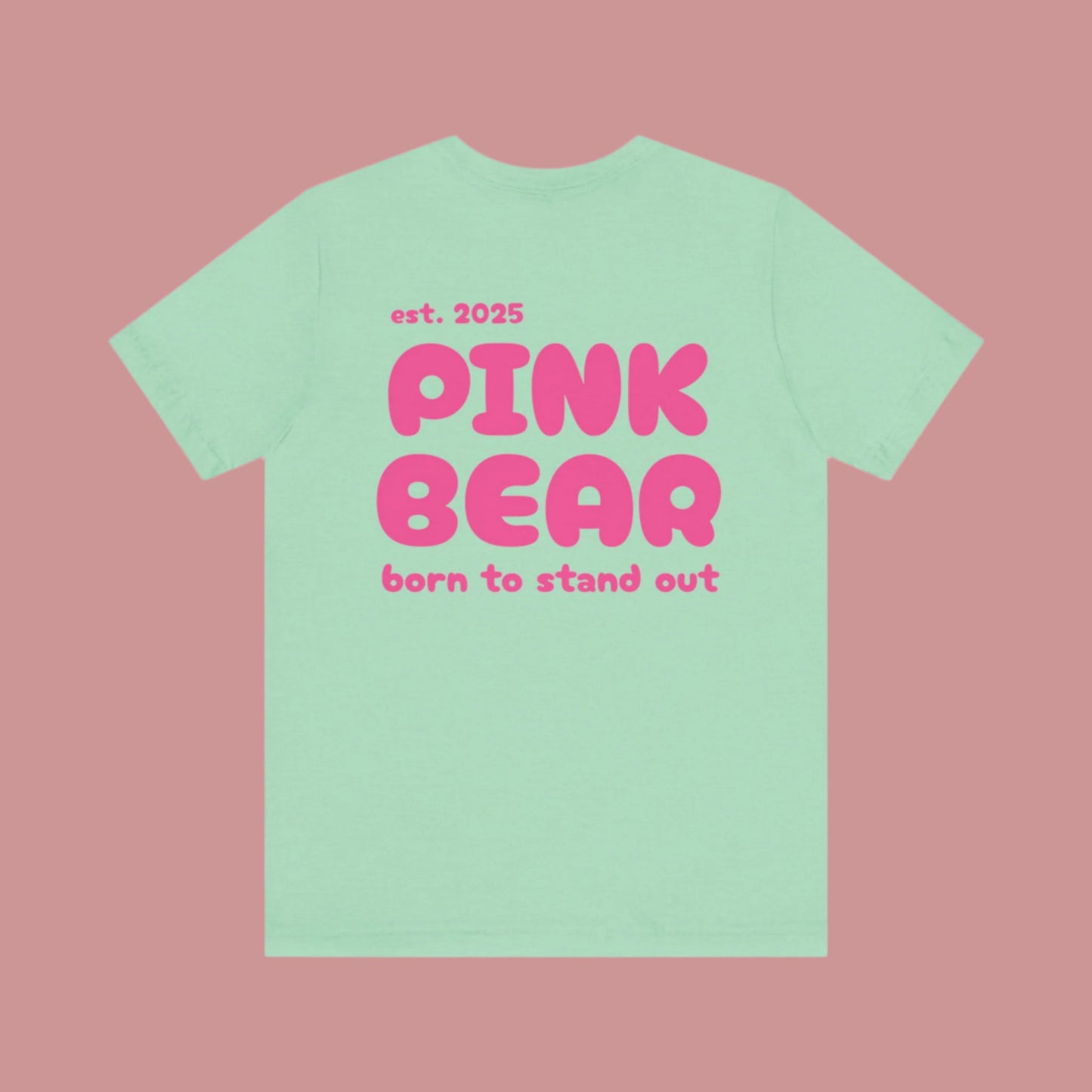 Jersey Short Sleeve PinkBear