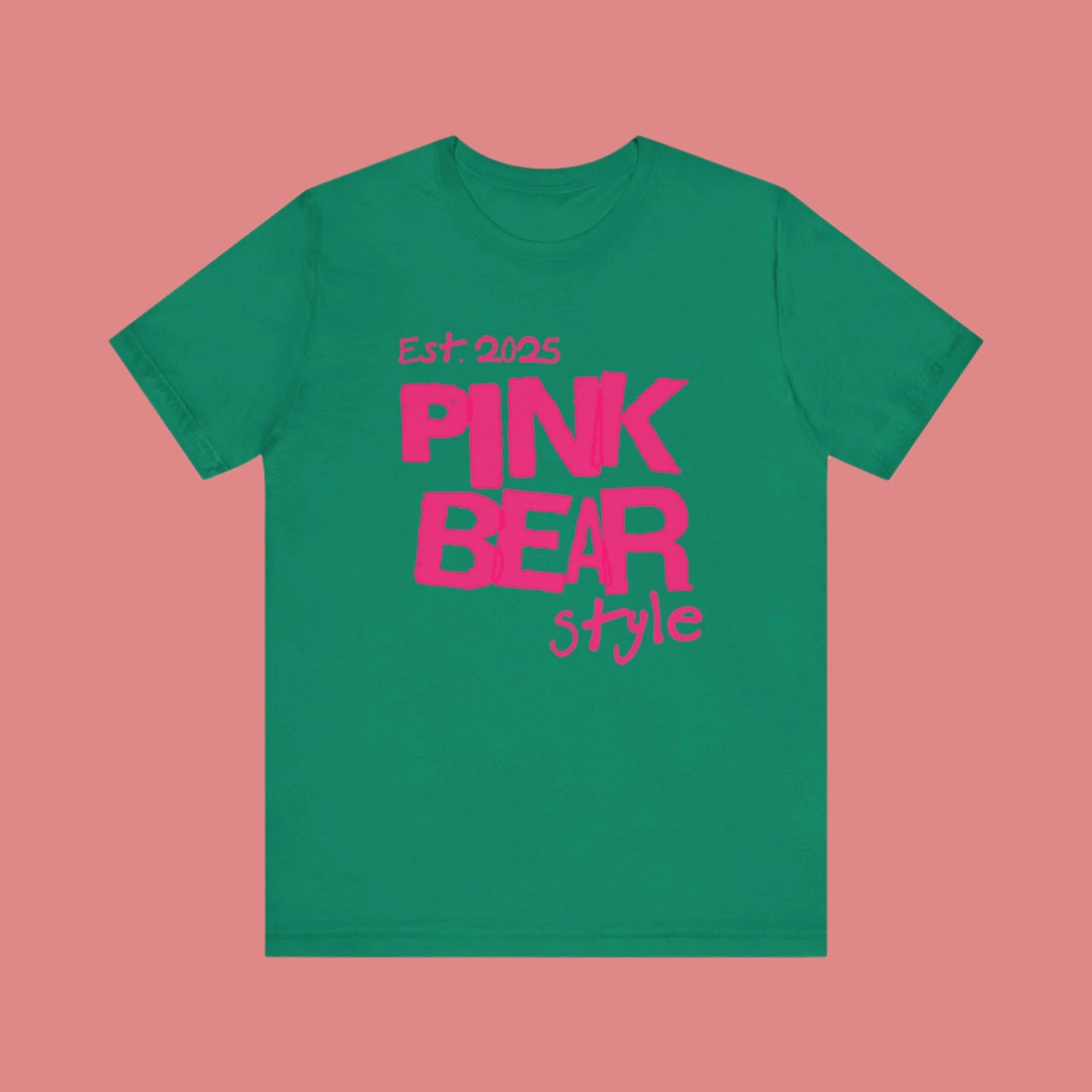 Jersey Short Sleeve PinkBear