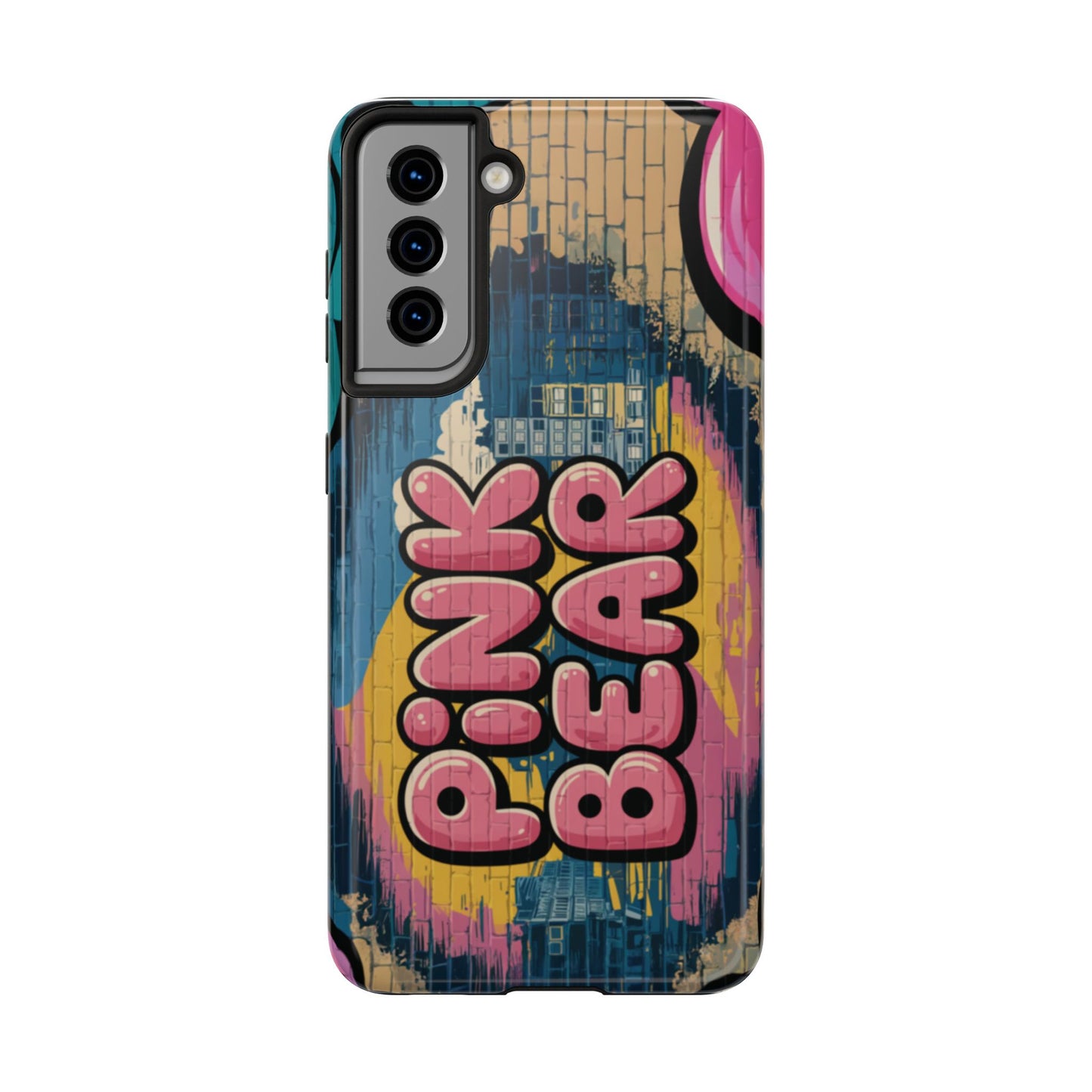 Pink Bear Tough Phone Case