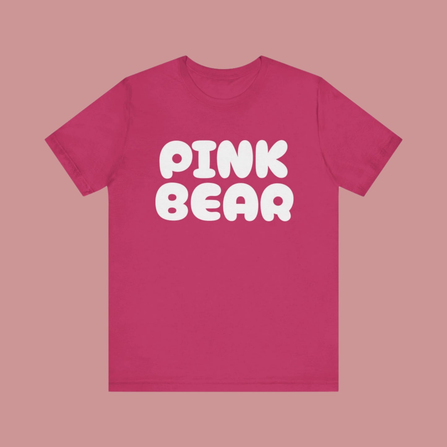 Jersey Short Sleeve PinkBear