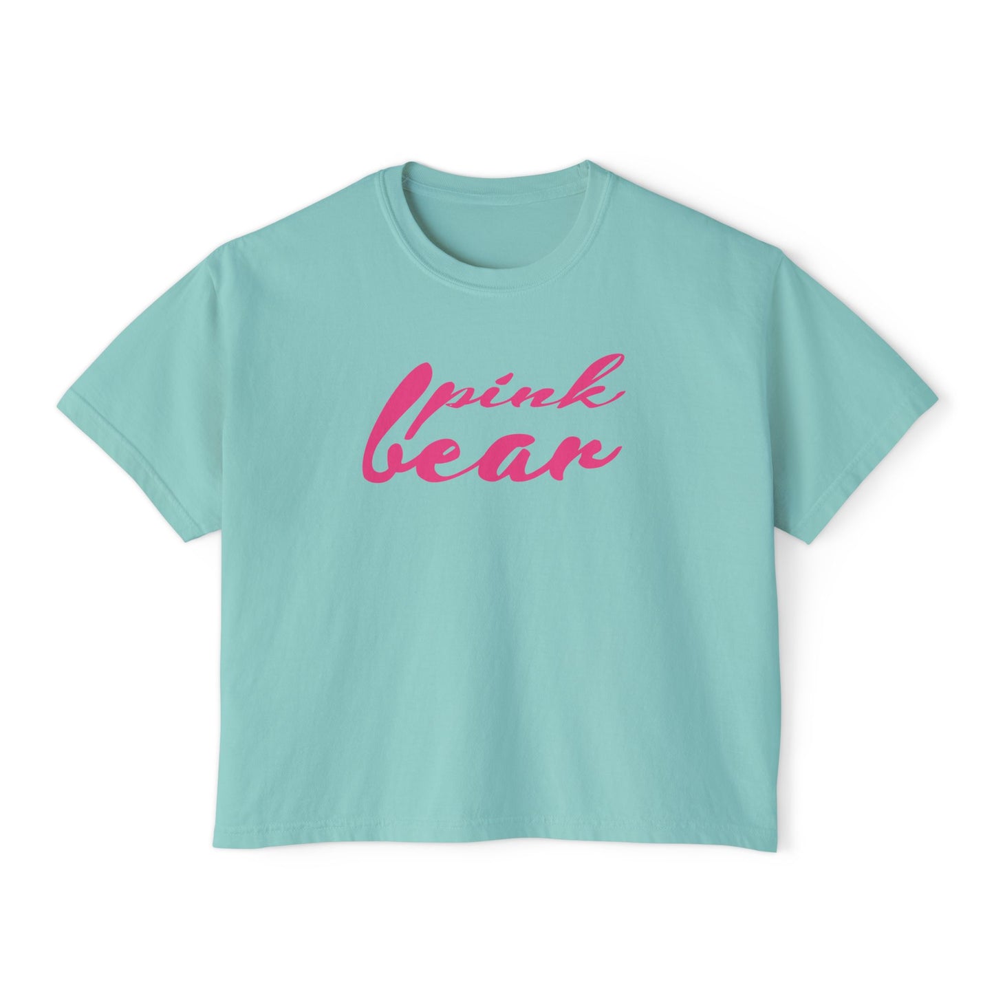 Boxy Tee - PinkBear