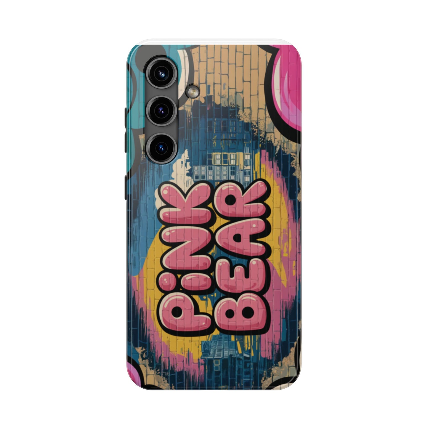 Pink Bear Tough Phone Case