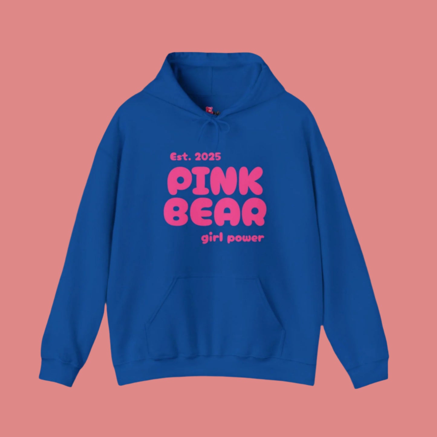 Heavy Blend Hoodie PinkBear