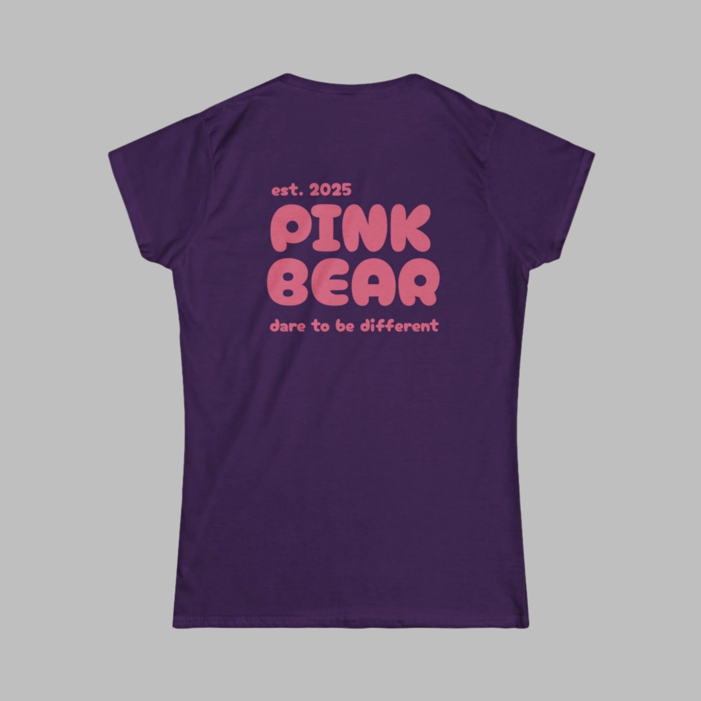 Softstyle Tee PinkBear