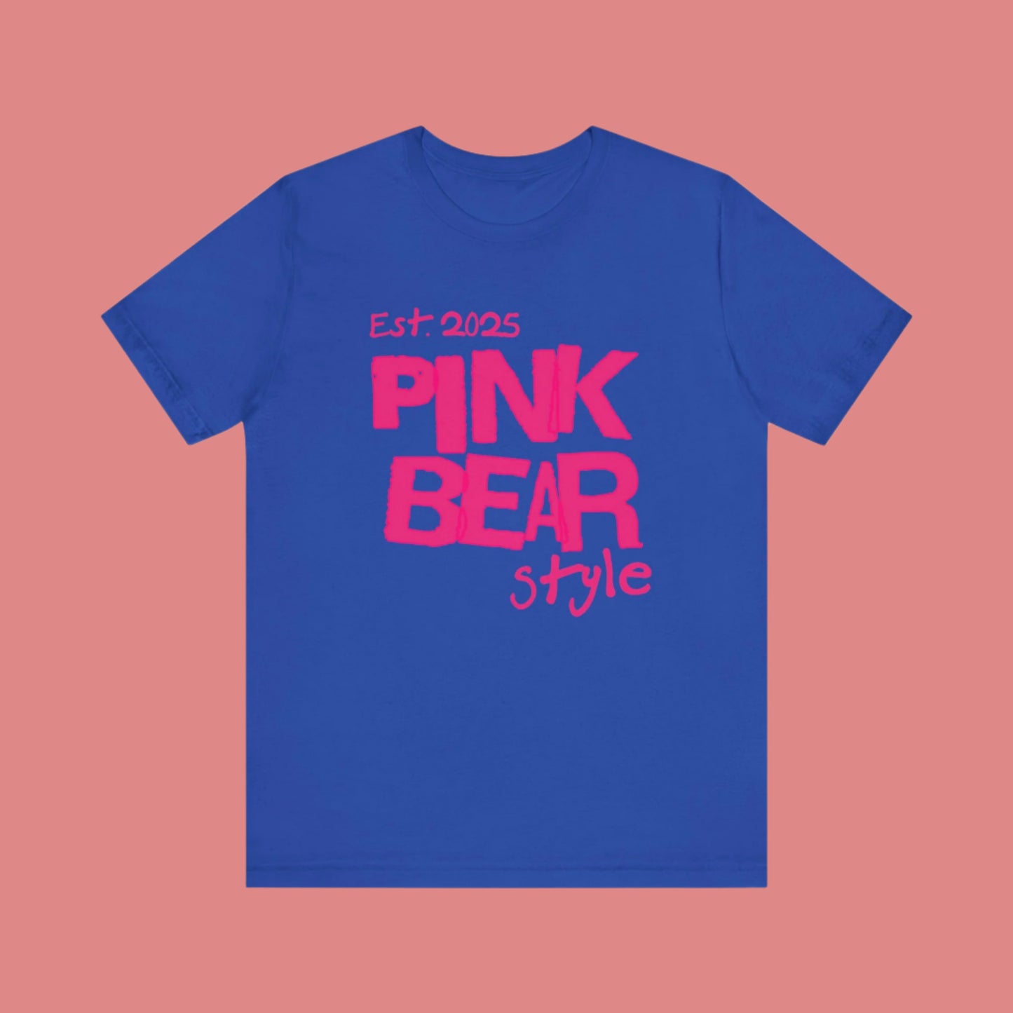 Jersey Short Sleeve PinkBear