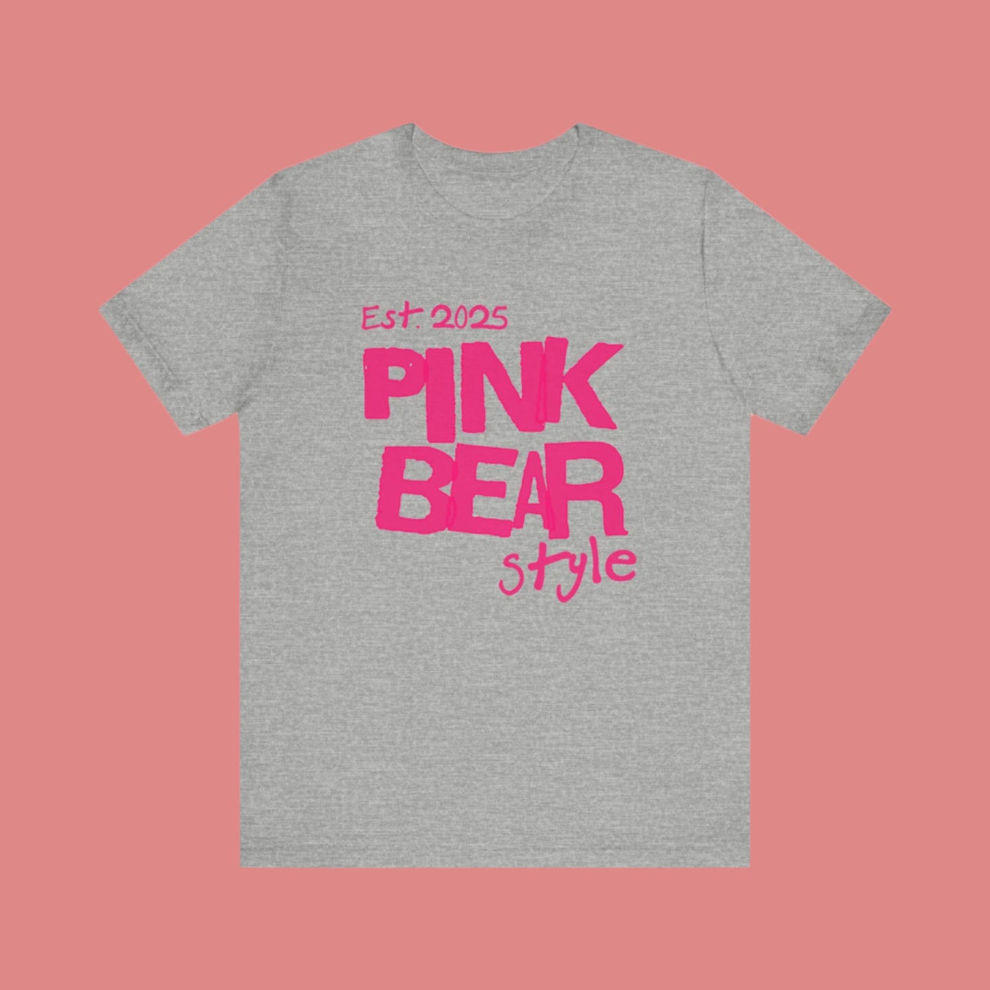 Jersey Short Sleeve PinkBear
