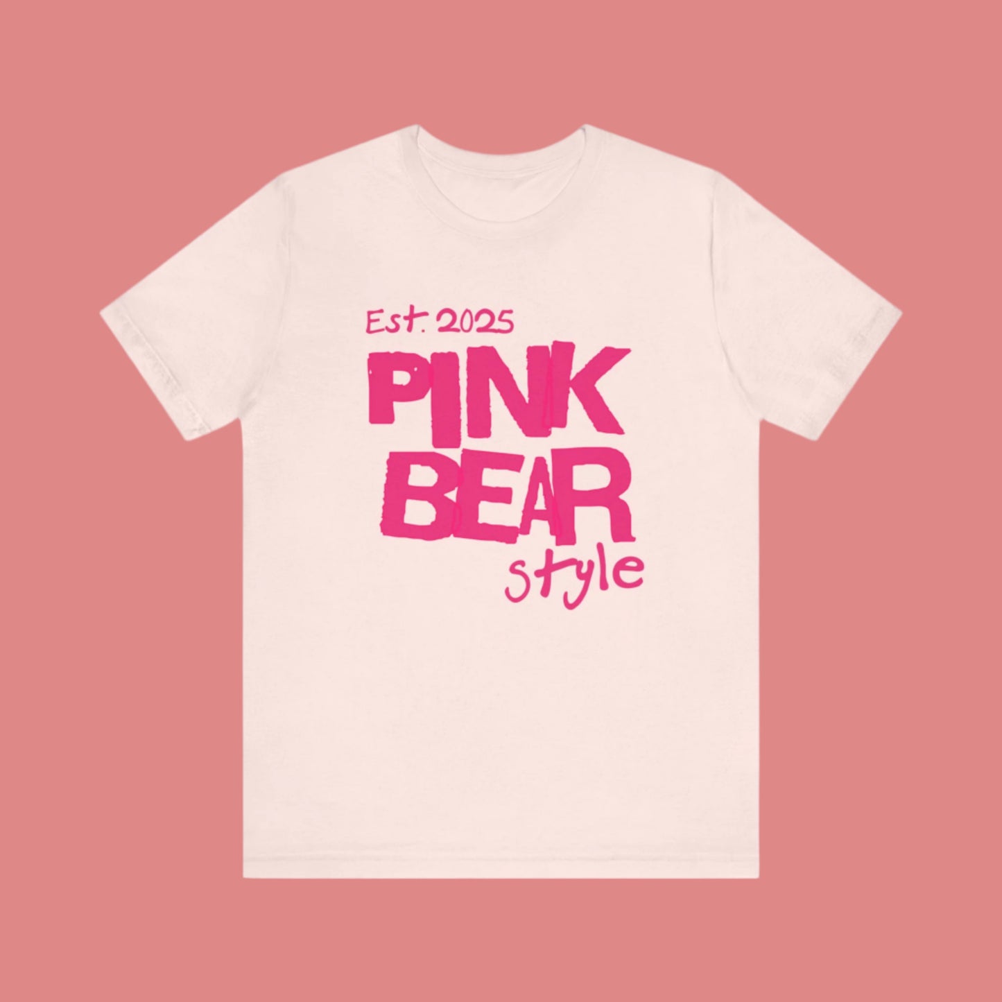 Jersey Short Sleeve PinkBear